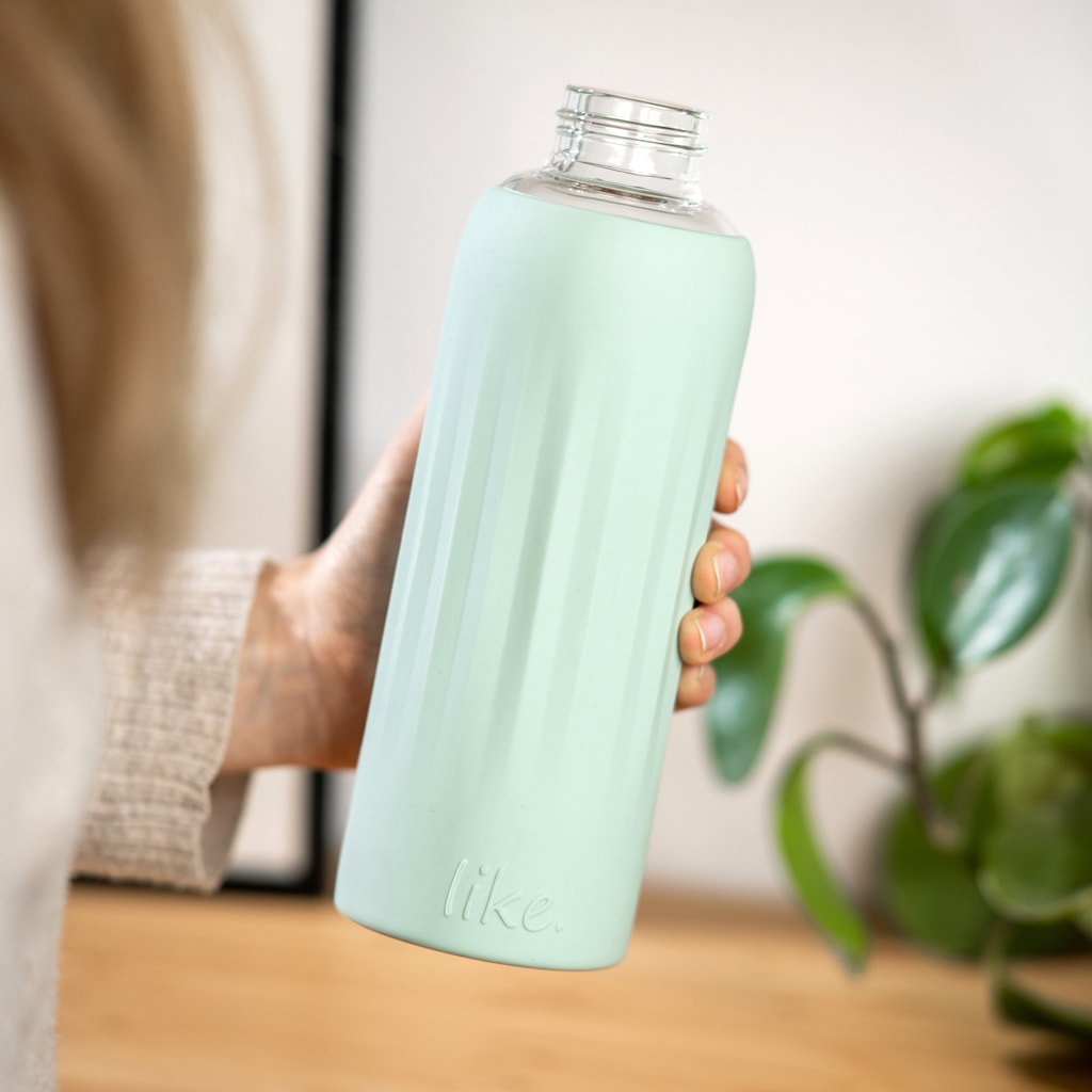 like. by Villeroy & Boch Trinkflasche »Glas-Trinkflasche To Go & To Stay 0,5 Liter mint«