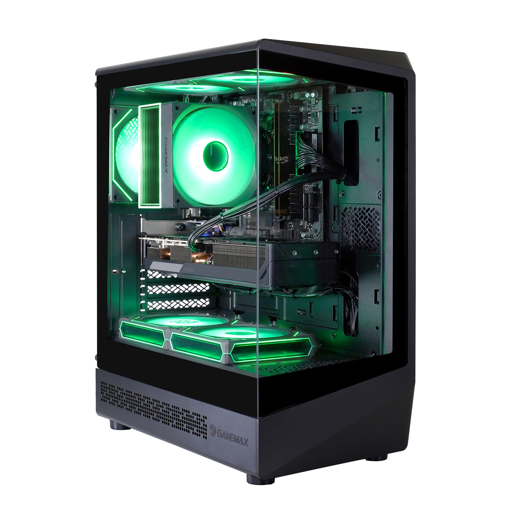 GAMEMAX Gaming-PC »VISTA COC AB 8039 AMD Ryzen 5 7500F 16GB DDR5 1TB SSD RX 9070« Windows 11, DDR5 RAM