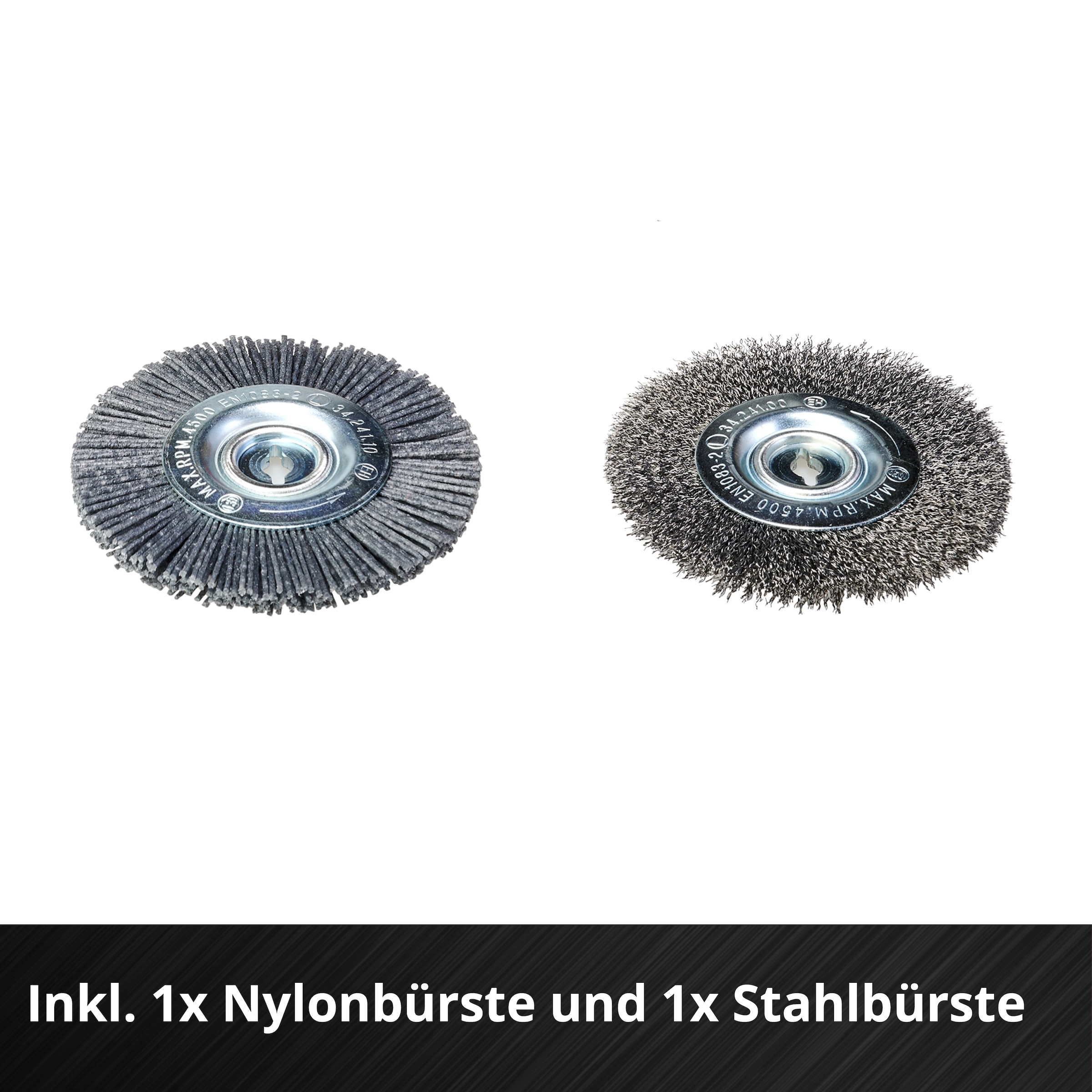 Einhell Akku-Fugenbürste »GC-CC 18 Li Solo« inkl. Stahl- und Nylonbürste, ohne Akku und Ladegerät