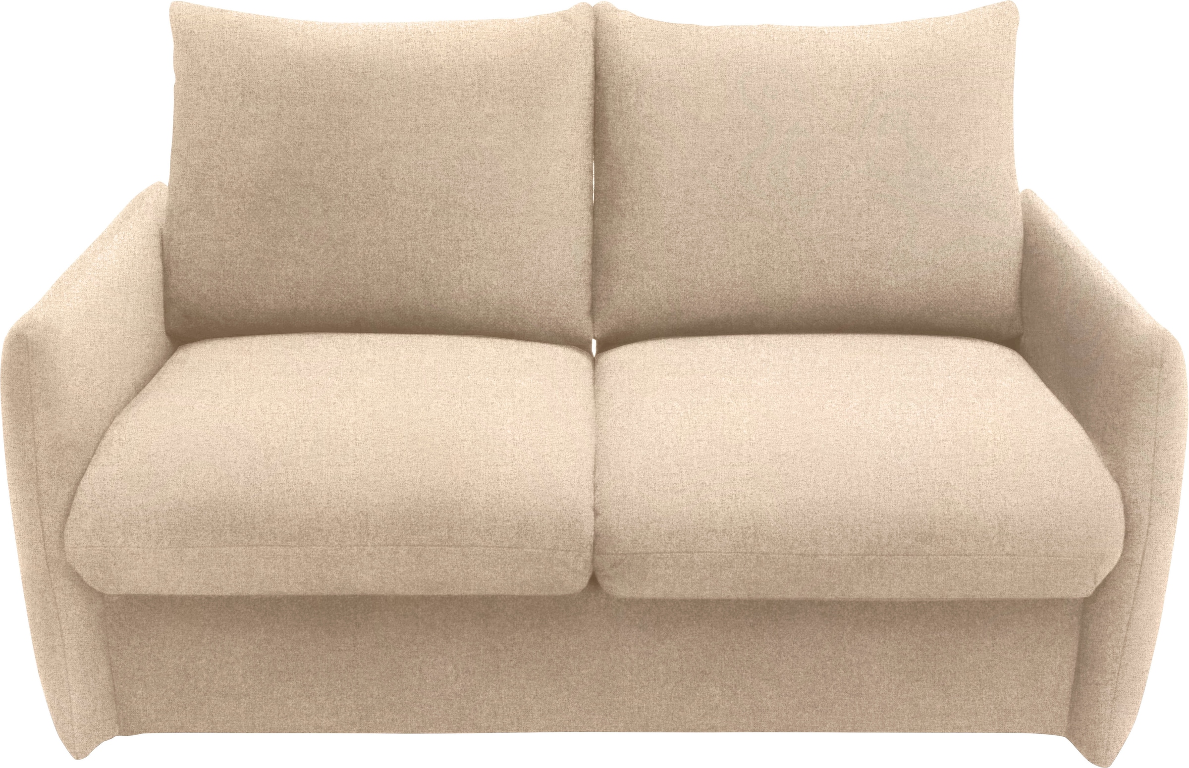 DOMO collection Schlafsofa »700023 Schlaffunktion, Federkern, 2-Sitzer, stabile Liegefläche« Sitzflächen einzeln ausklappbar zum Schlafen, Relaxen und Entspannen