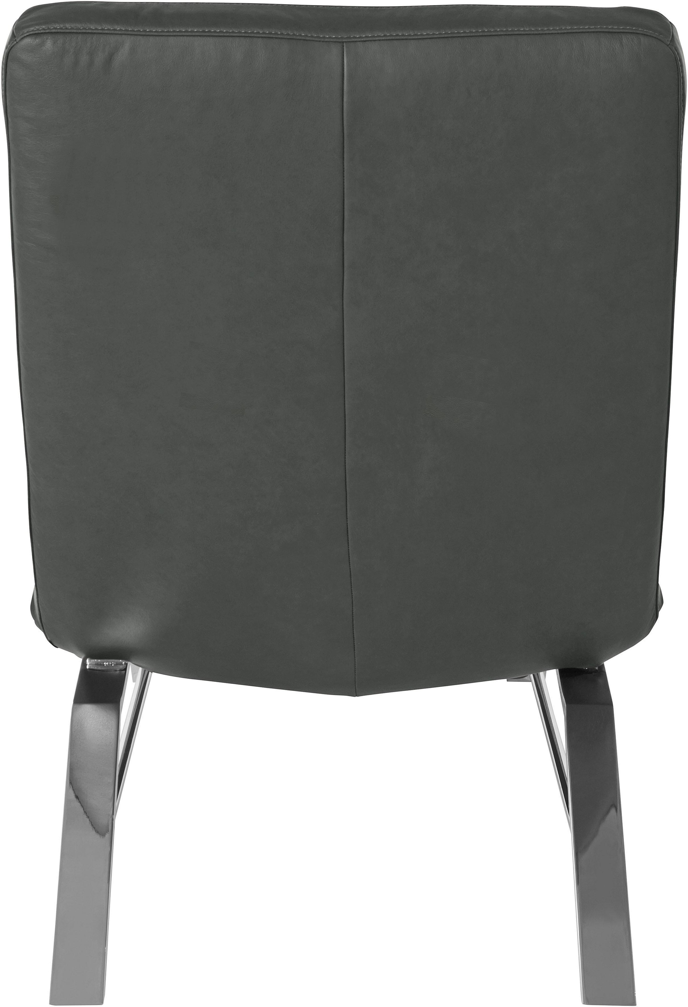 W.SCHILLIG Relaxliege »daily dreams«, Funktionsliege wahlweise mit Motor, Gestell Chrom, Breite 75 cm