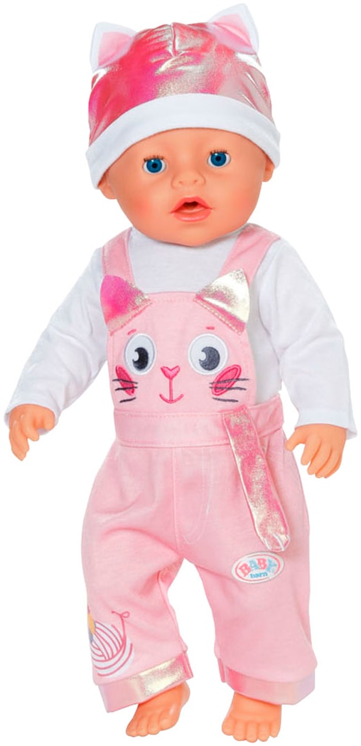 Baby Born Puppenkleidung »Einteiler mit Mütze 43 cm«, (Set)