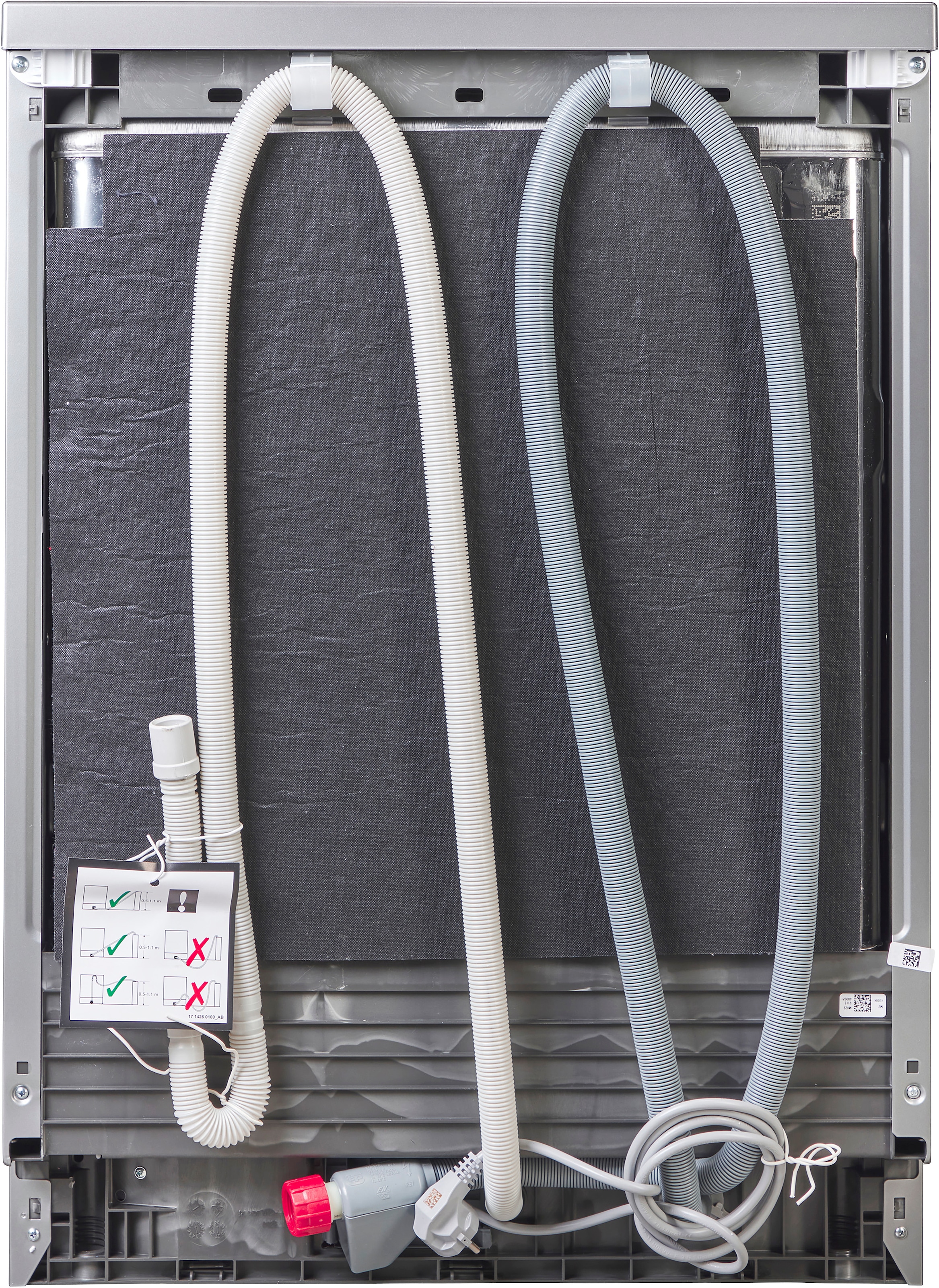 BEKO Standgeschirrspüler »BDFN36462XP« 8,5 l 14 tlg. Maßgedecke Die PowerIntense-Technologie sorgt für herausragende Spülergebnisse