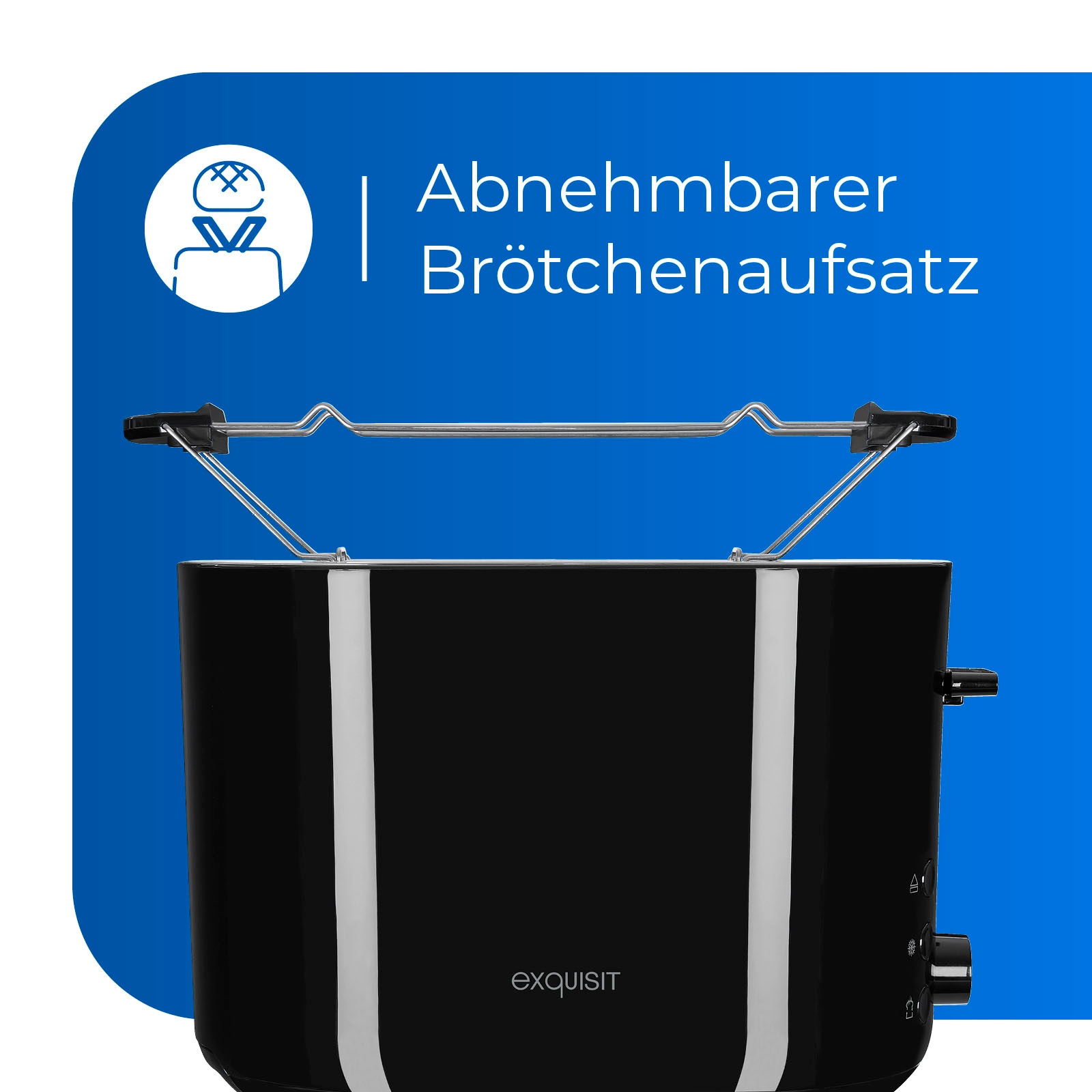 exquisit Toaster »TA 6103 swi«, 870 W