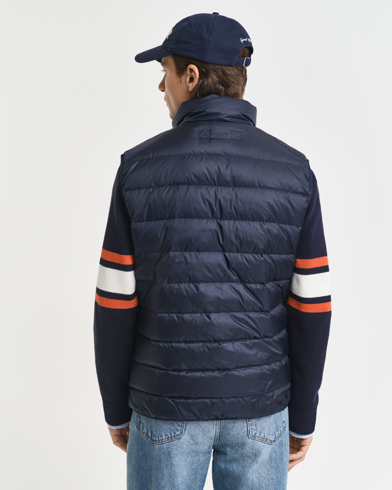 Gant Steppweste »LIGHT DOWN VEST« Stehkragen, leicht, 2-Wege Reißverschluss