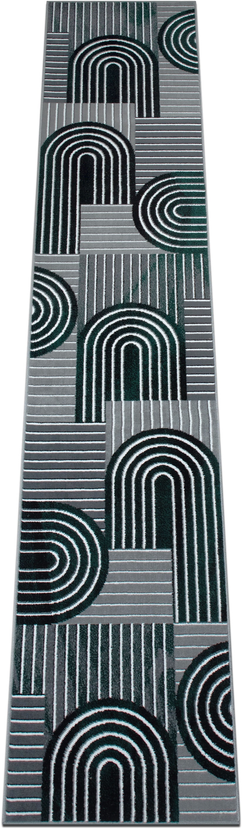 OTTO home Teppich »Lysandra« rechteckig 8 mm Höhe 3D-Effekt, softer Kurzflor, pflegeleicht, leichter Glanz, Scandi-Look