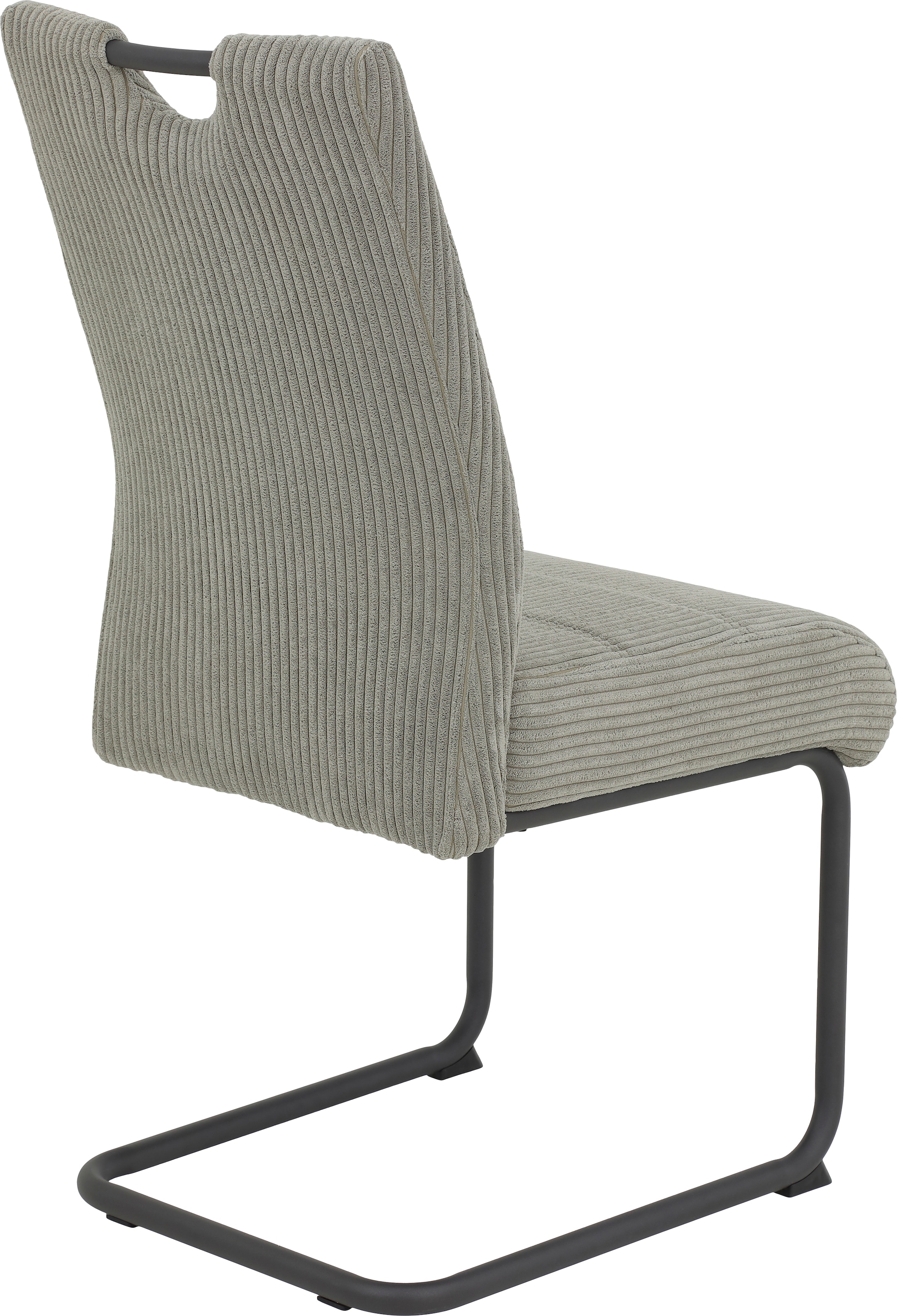 HELA Freischwinger »MERKUR XL«, (Set), 2 St., Breitcord, Federkern, 140 Kg Belastbarkeit, Cord Bezug, 2er & 4er Set