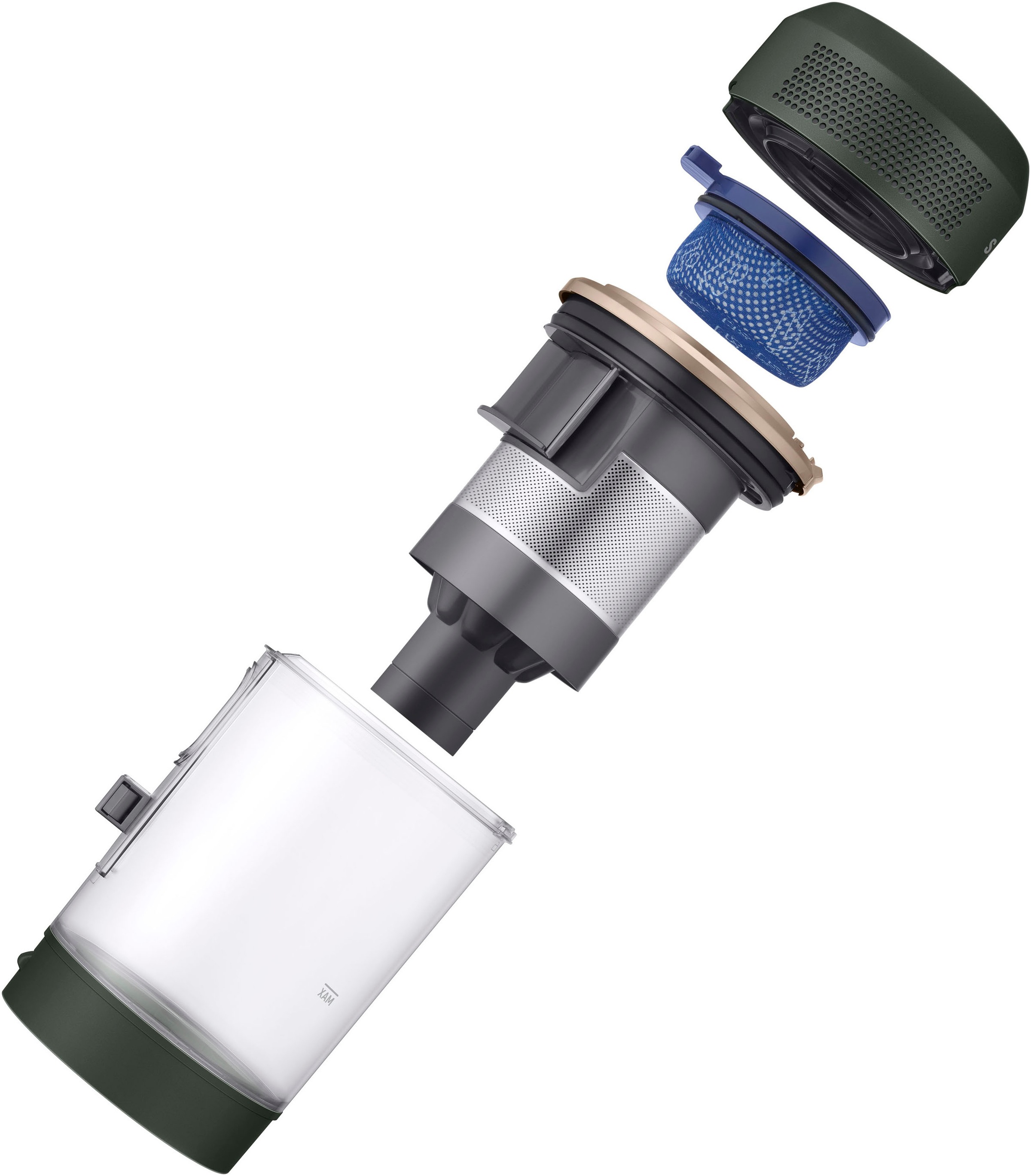 Samsung Akku-Handstaubsauger »VS20B95B43N/WD, BESPOKE Jet Plus Akku+ CompleteClean«