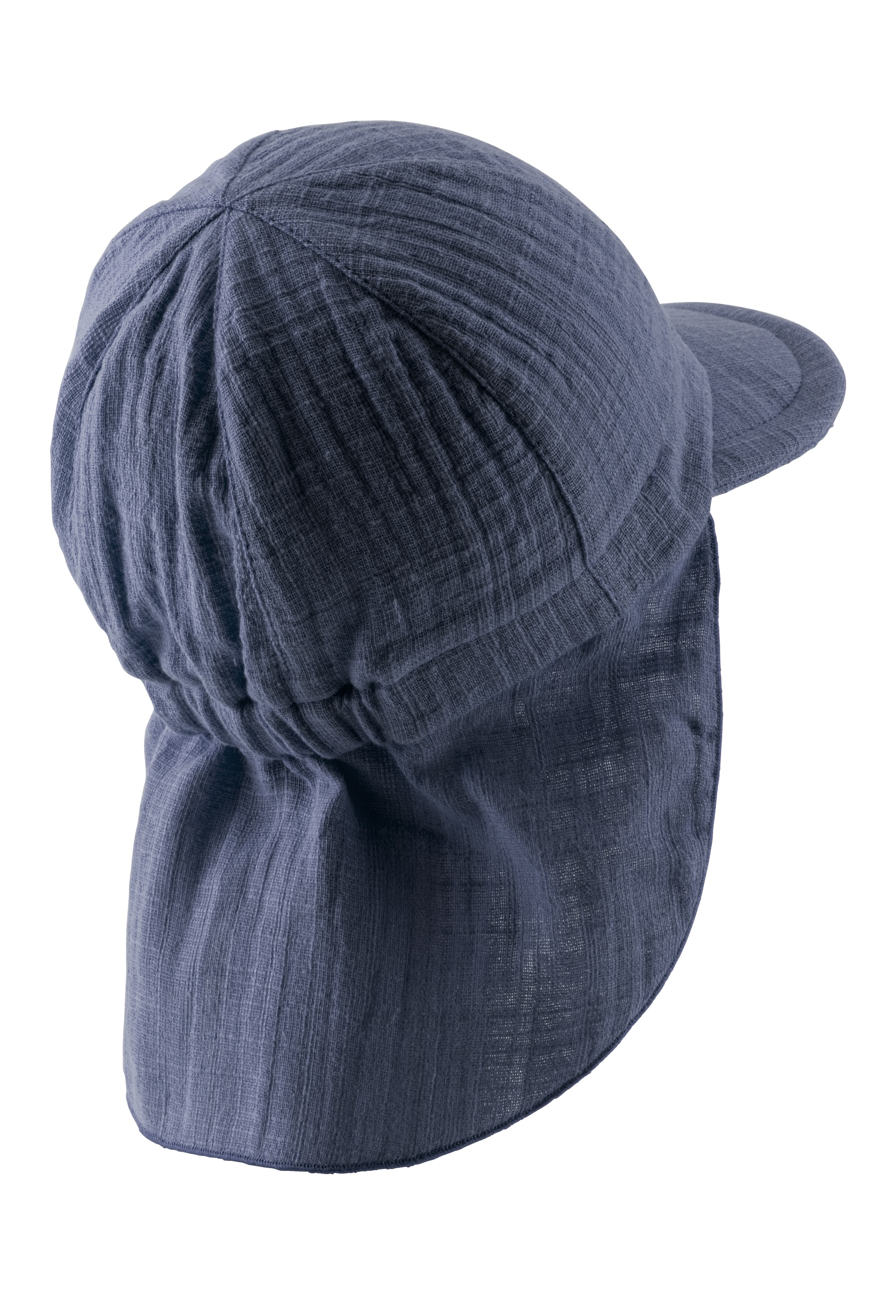 Sterntaler® Sonnenhut »Schirmmütze mit Nackenschutz uni«