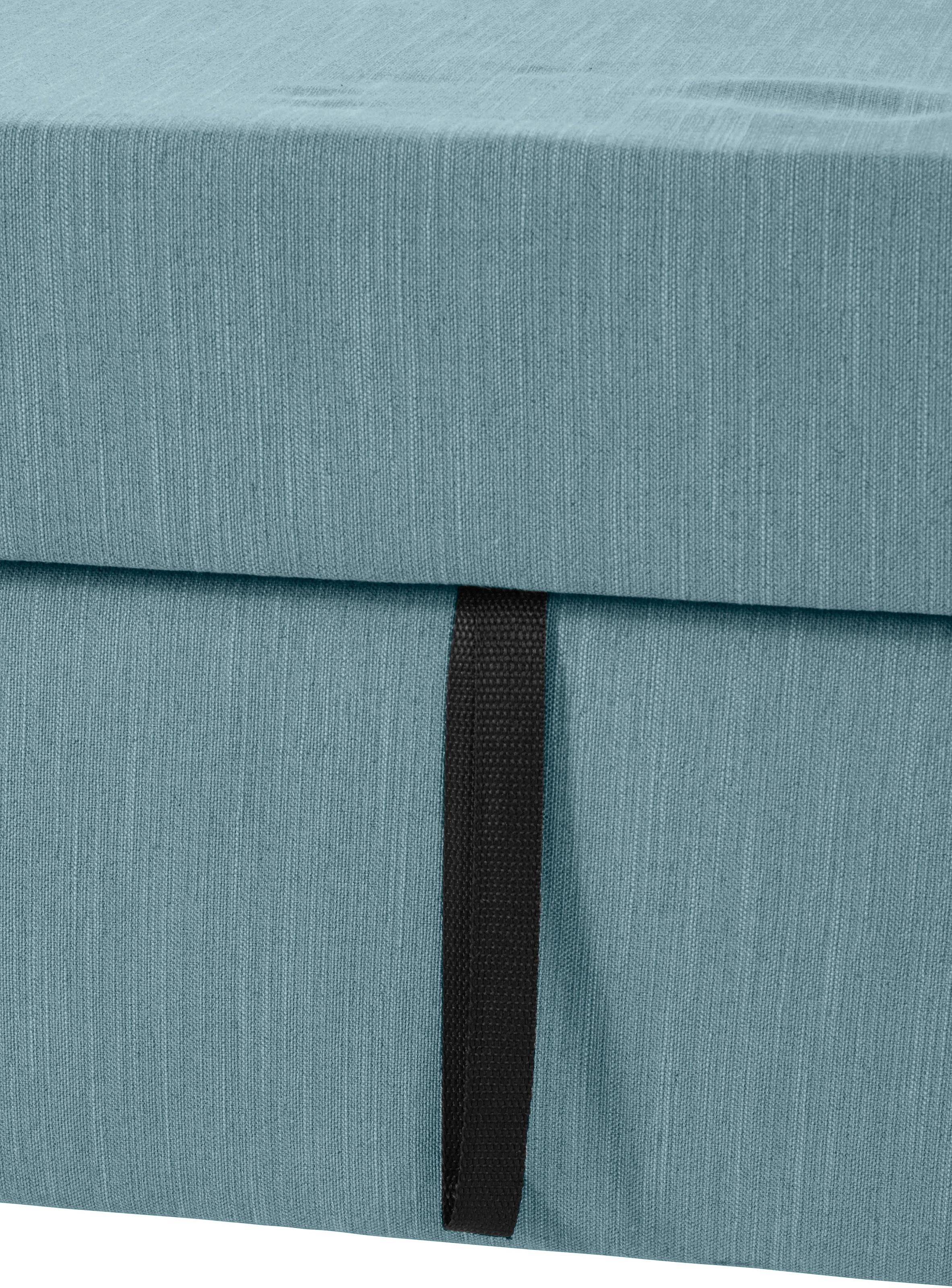 OTTO products Ecksofa »Grazzo, zeitlos und elegant, mit moderner Sitzheftung, L-Form«, hochwertige Stoffe aus recyceltem Material, Steppung im Sitzbereich