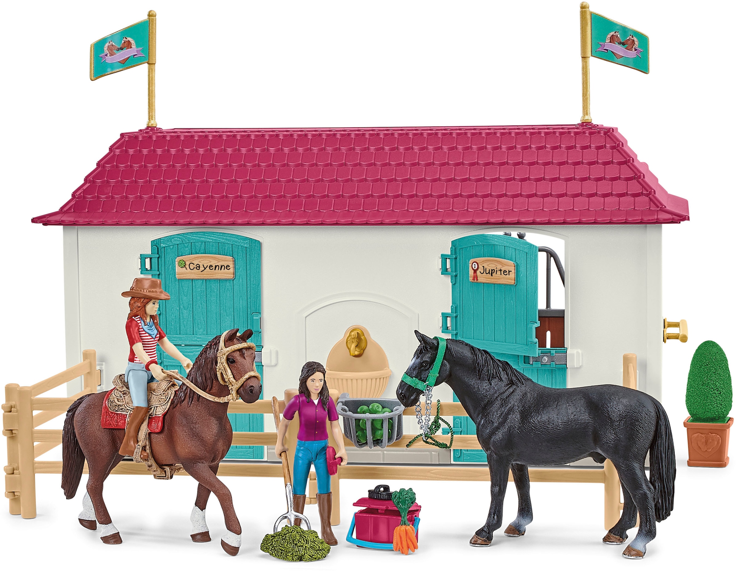 Schleich® Spielwelt »HORSE CLUB, Lakeside Pferdehof (42551)«, Made in Europe