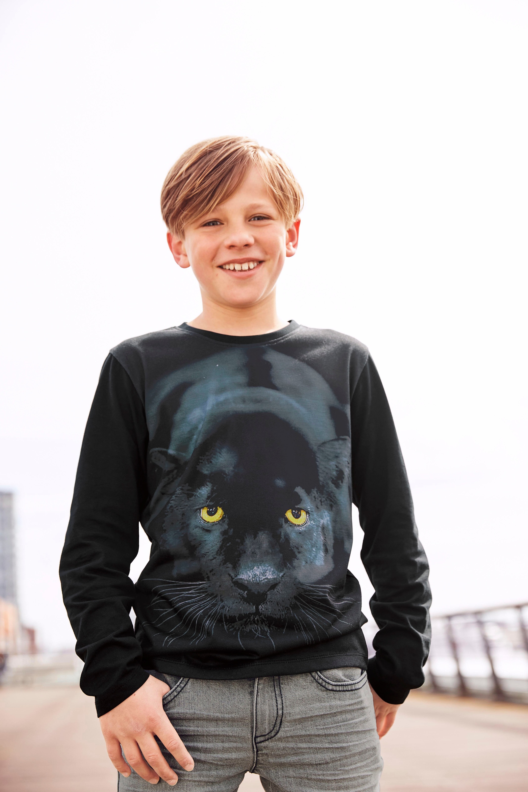 KIDSWORLD Langarmshirt »BIG PUMA«
