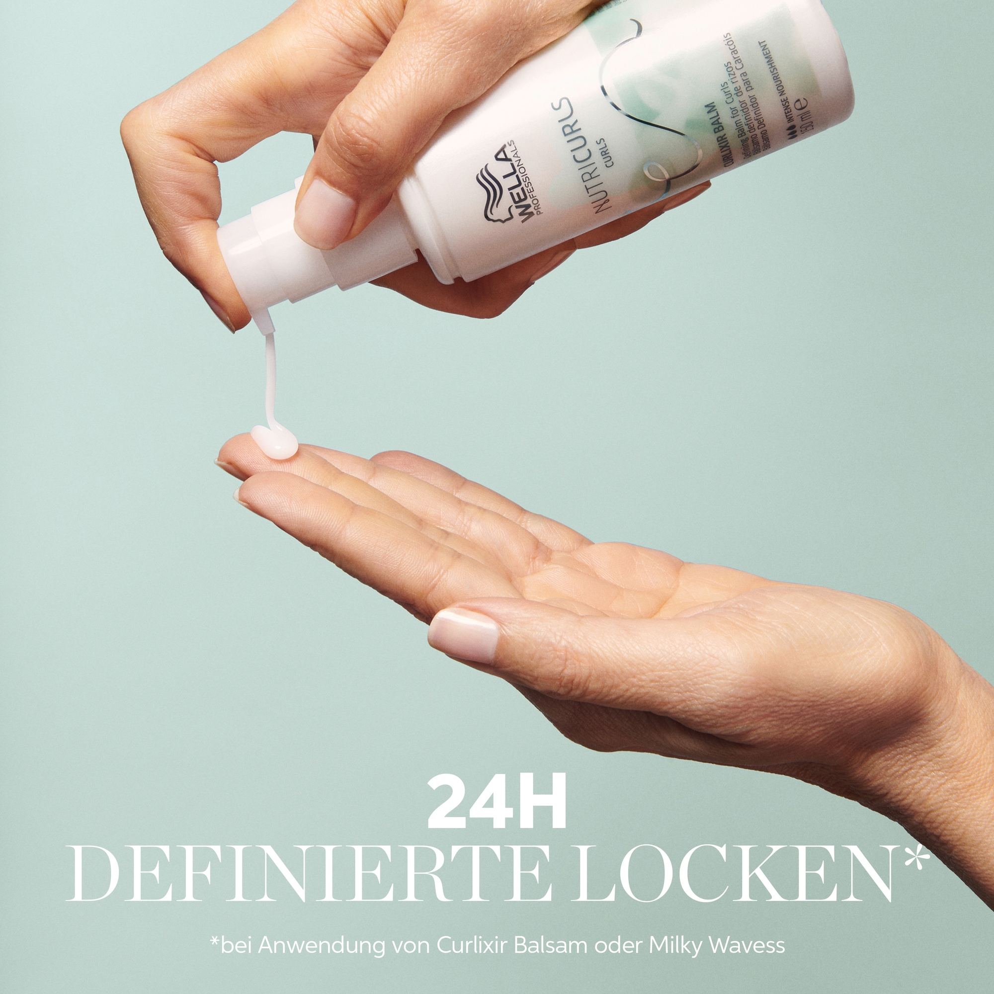 Wella Professionals Haarbalsam »NutriCurls Curlixir Balm für lockiges Haar« Lockendefinition, Frizz-Kontrolle, Jojobaöl und Weizenkleie-Extrakt