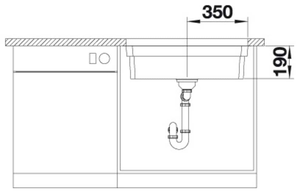 Blanco Edelstahlspüle »ETAGON 700-U«, zum wechselseitigen Einbau geeignet, inklusive 2 ETAGON-Schienen