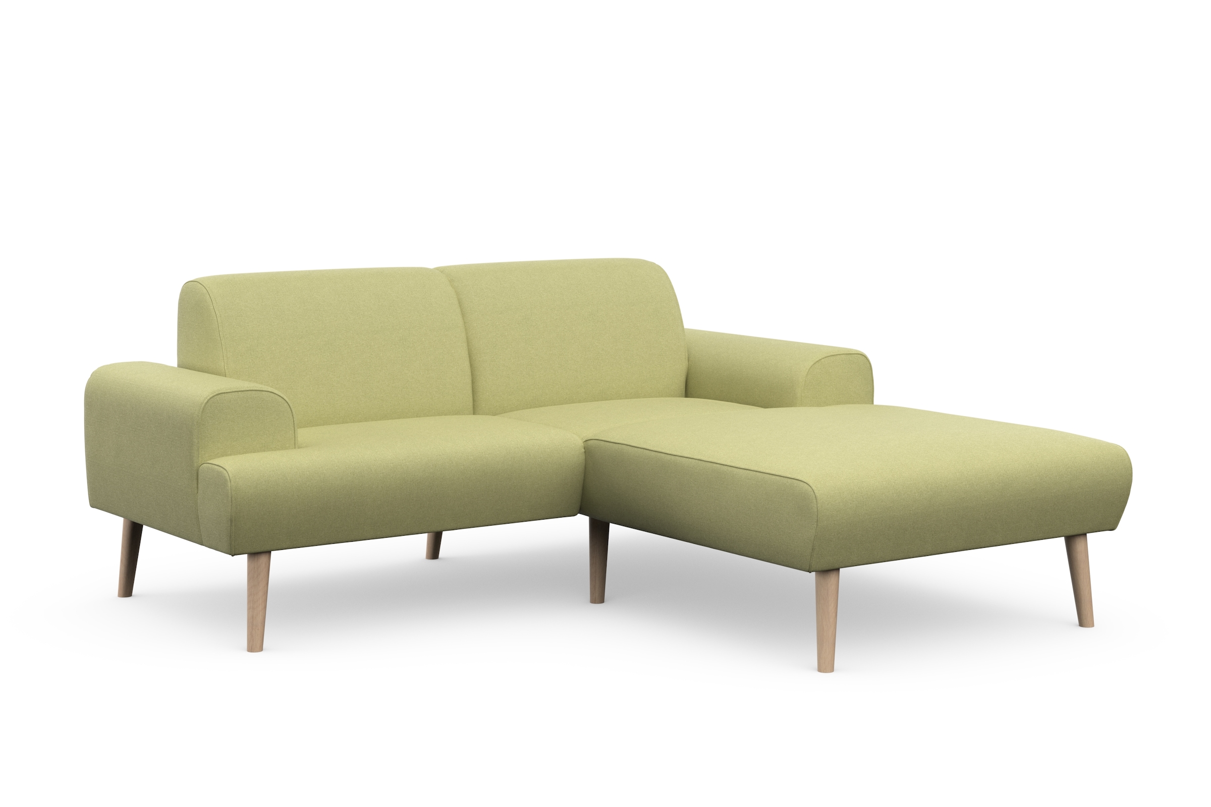 andas Ecksofa »Swift Scandic Design, komfortabler Federkern, Breite 192cm, L-Form«, Federkern-Polsterung, B/T/H: 192/83/176 cm