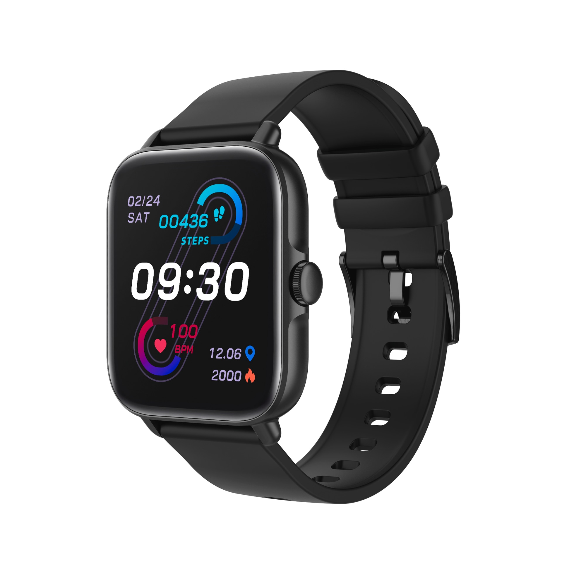 Smartwatch »SWC-363«, (4,3 cm / 1,7 Zoll), Proprietär,)