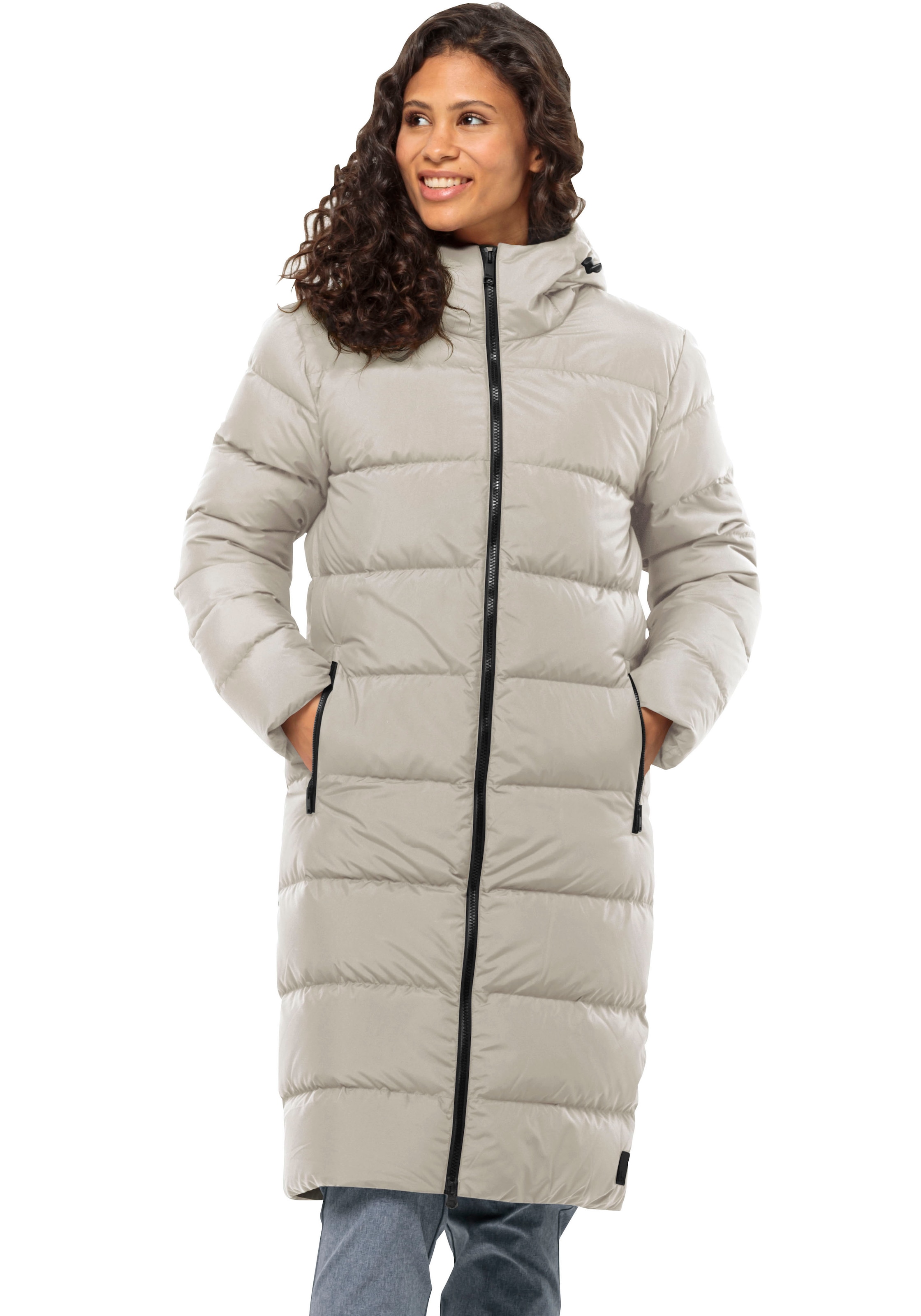 Jack Wolfskin Funktionsmantel »FROZEN PALACE COAT W«, mit Kapuze