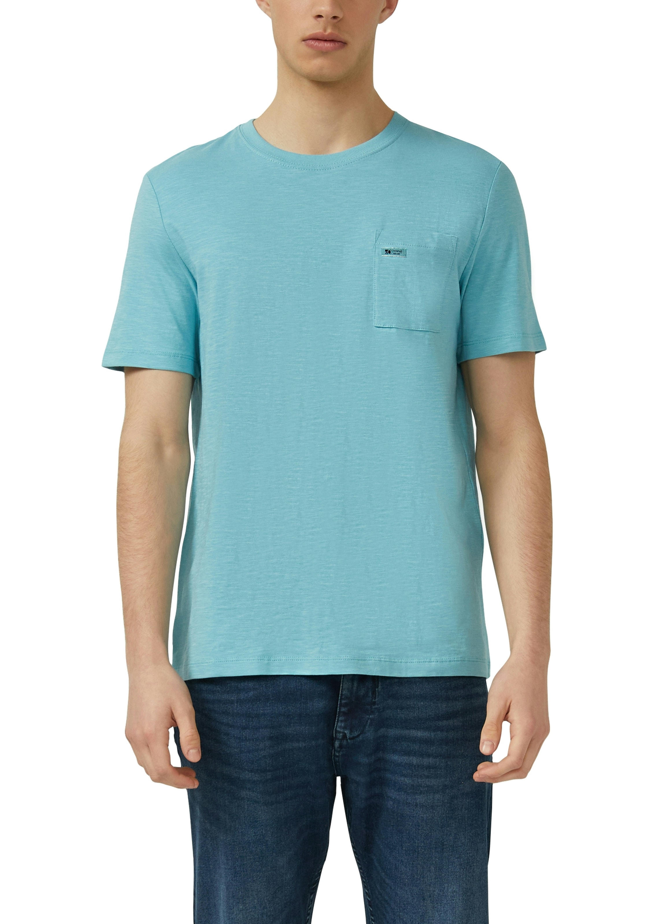s.Oliver T-Shirt in melierter Optik