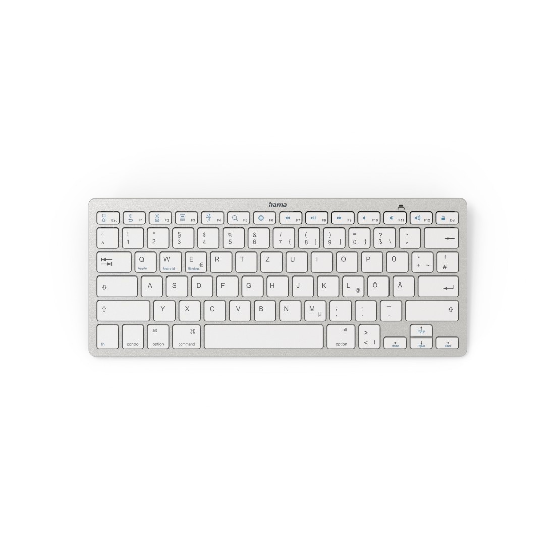 Ultra-Slim-Bluetooth-Tastatur »Bluetooth®-Tastatur für iOS, Android- und Windows...