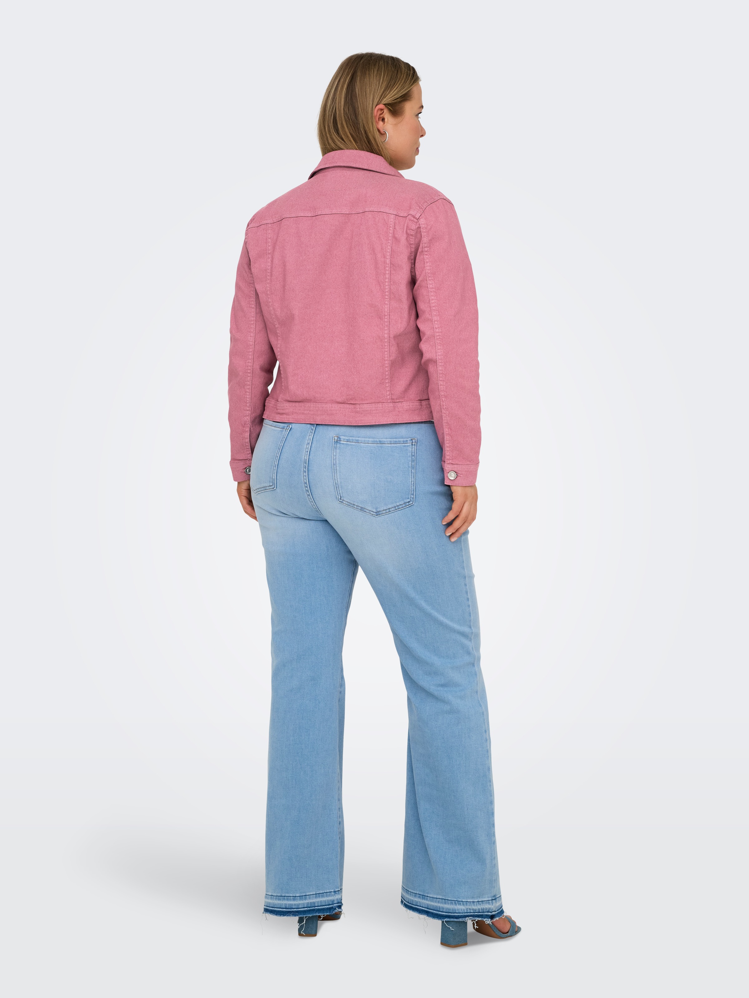 ONLY CARMAKOMA Jeansjacke »CARWESPA COLOUR DENIM JACKET DNM«