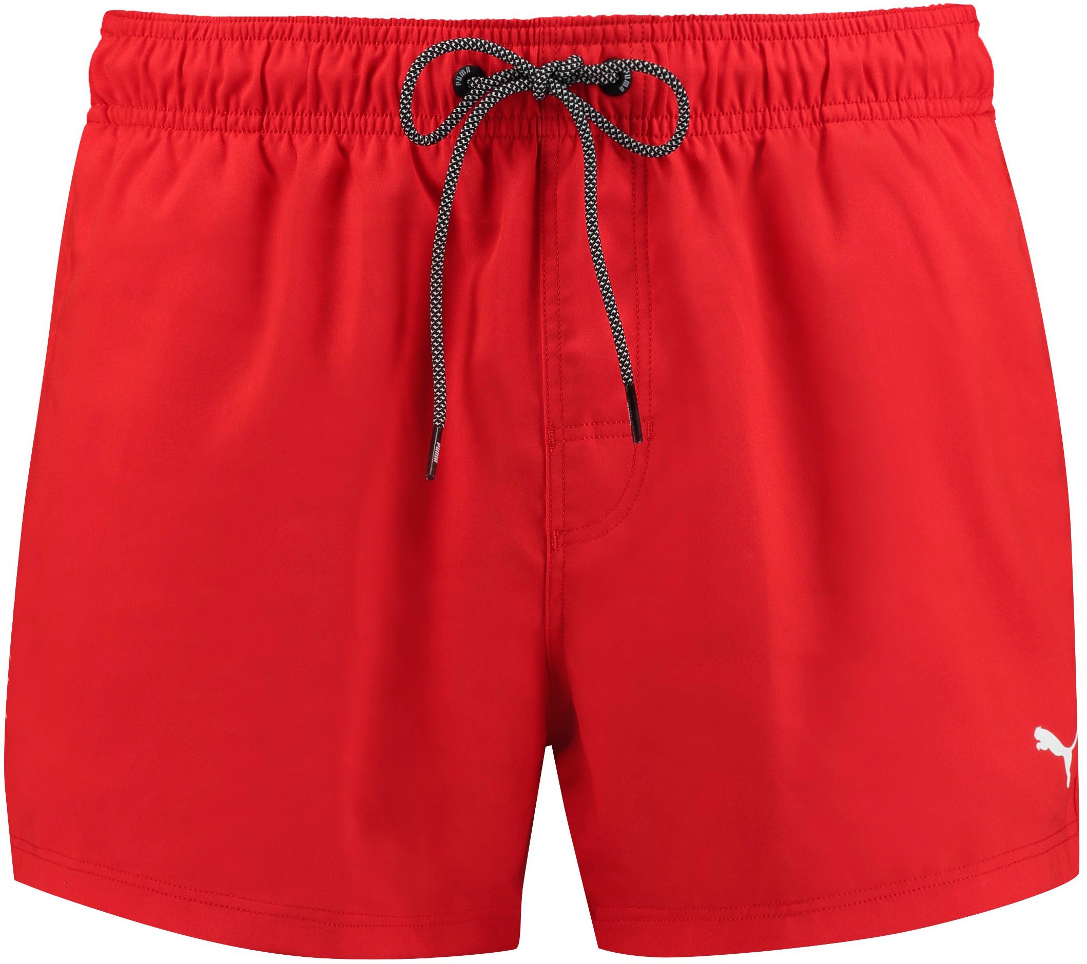 PUMA Badeshorts »PUMA SWIM MEN SHORT LENGTH SWIM SHORTS« mit seitlichen Eingriff-Taschen,   Gesäßtasche mit Klettverschluss