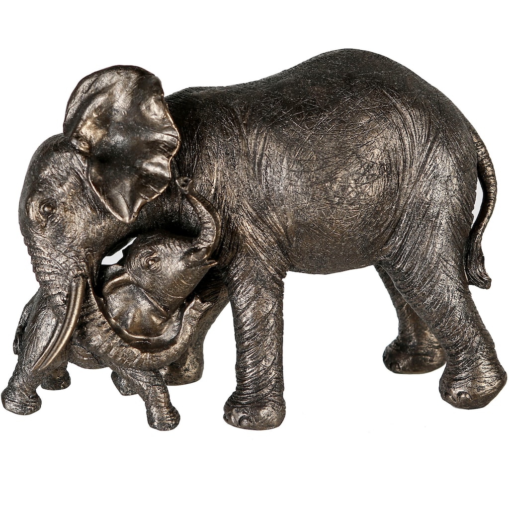 GILDE Tierfigur »Elefant mit Jungem "Zambezi"«
