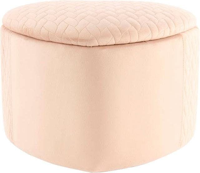Kayoom Hocker »Paola 225, Hocker mit Lagermöglichkeit, Deckel abnehmbar«, (1 St.), herzförmig, gepolstert, mit Stauraum, stilvolle Herzform