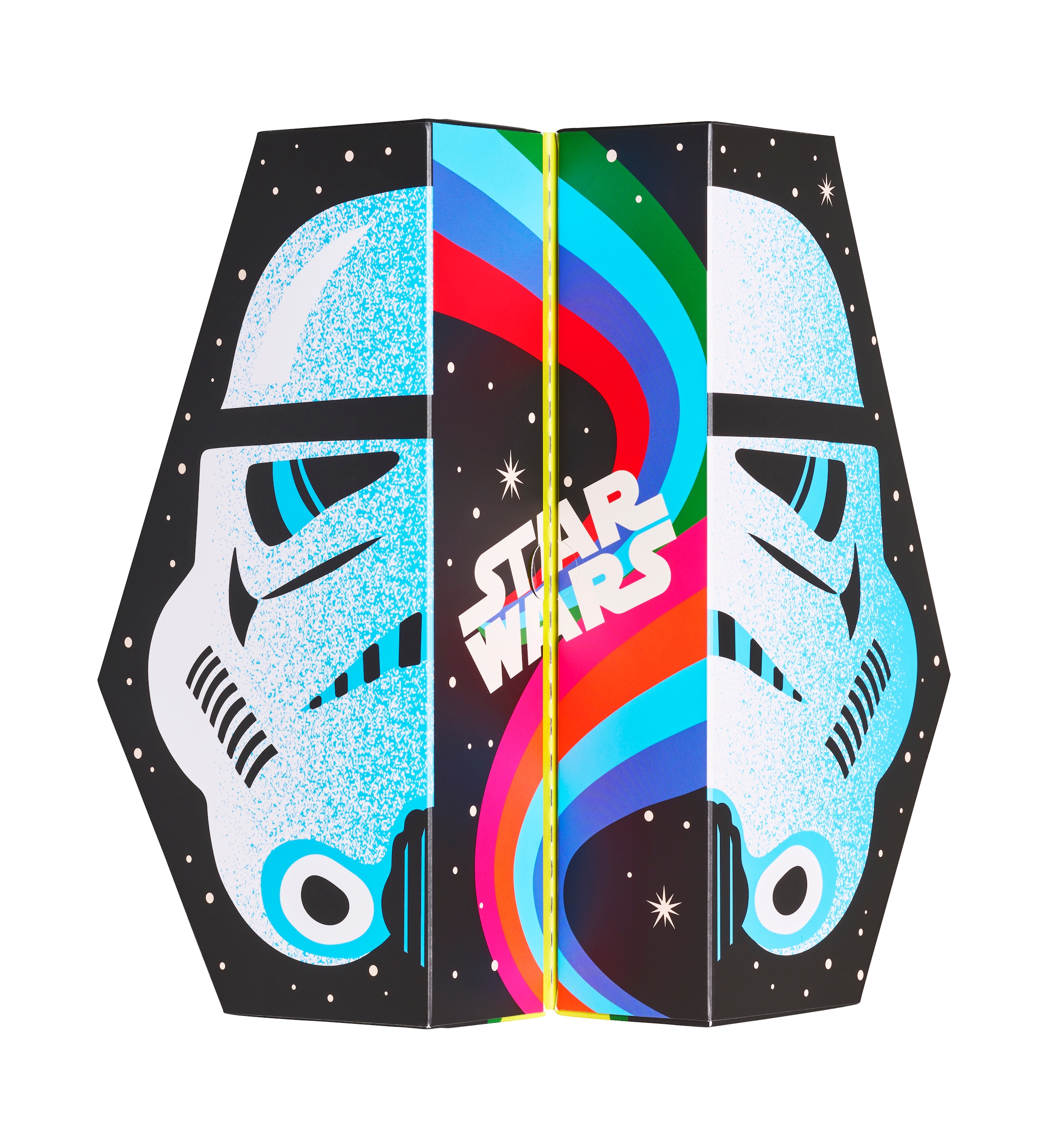 Happy Socks Langsocken, (6er Pack), mit kreativen Star Wars-Motiven