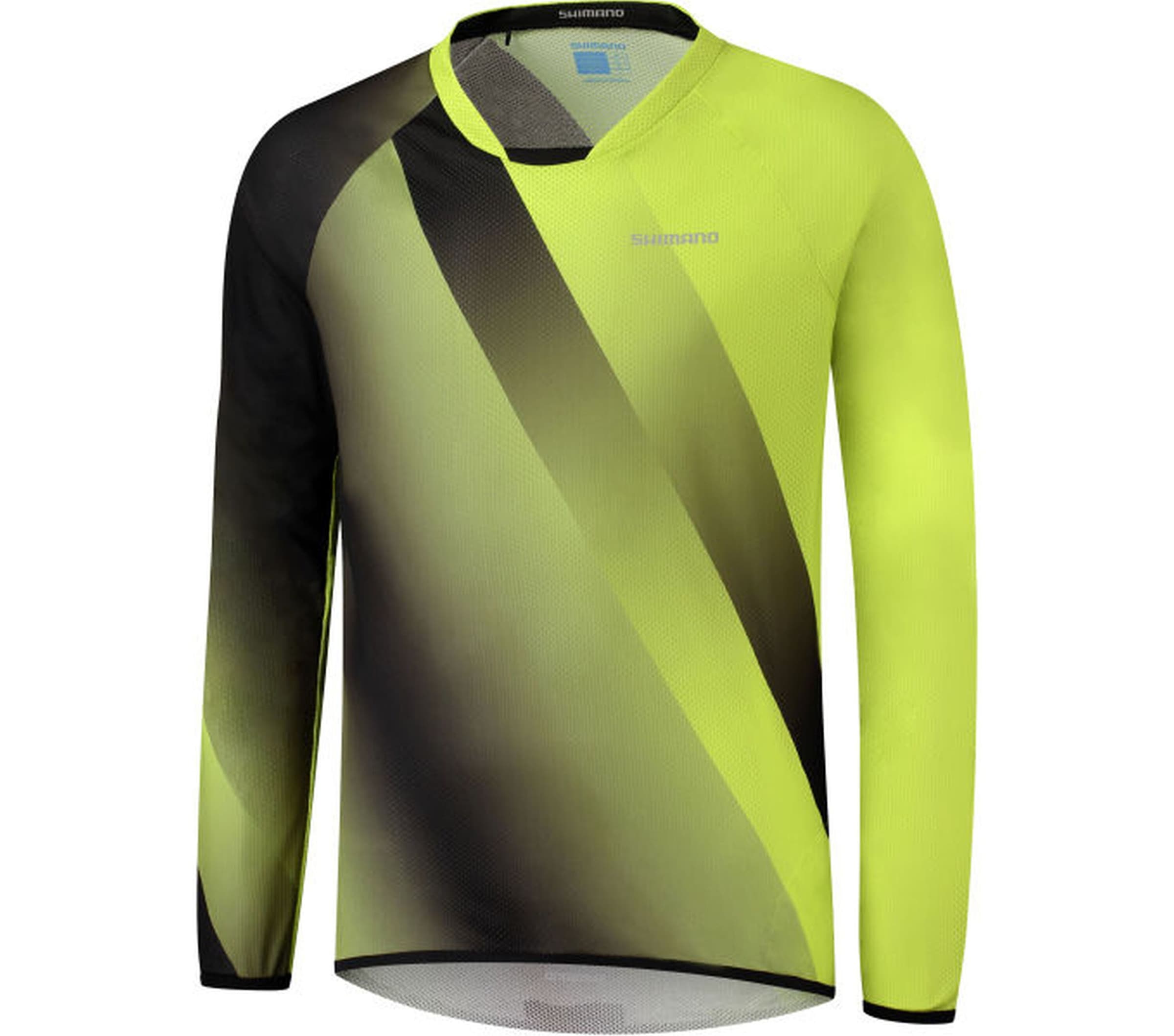 Shimano Radtrikot »FUJIMI Long Sleeve Jersey, Olive Yellow«