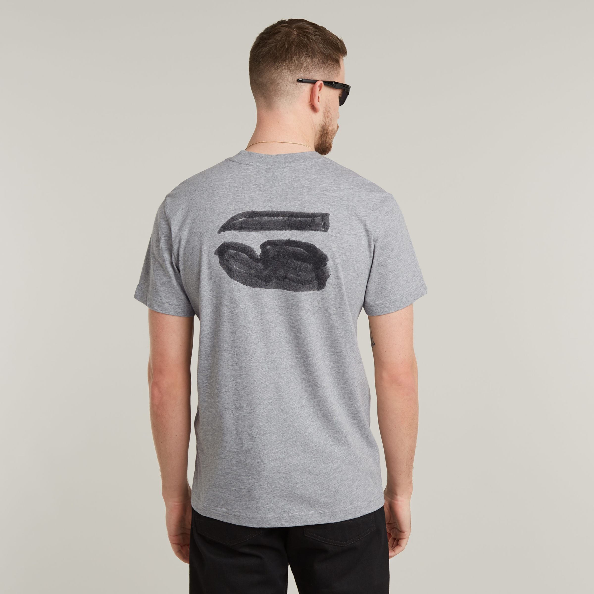 G-STAR T-Shirt »Burger Back Print«