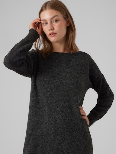 Vero Moda Strickkleid »VMDOFFY LS KNEE BOATNECK bei GA DRESS ♕ BOO«