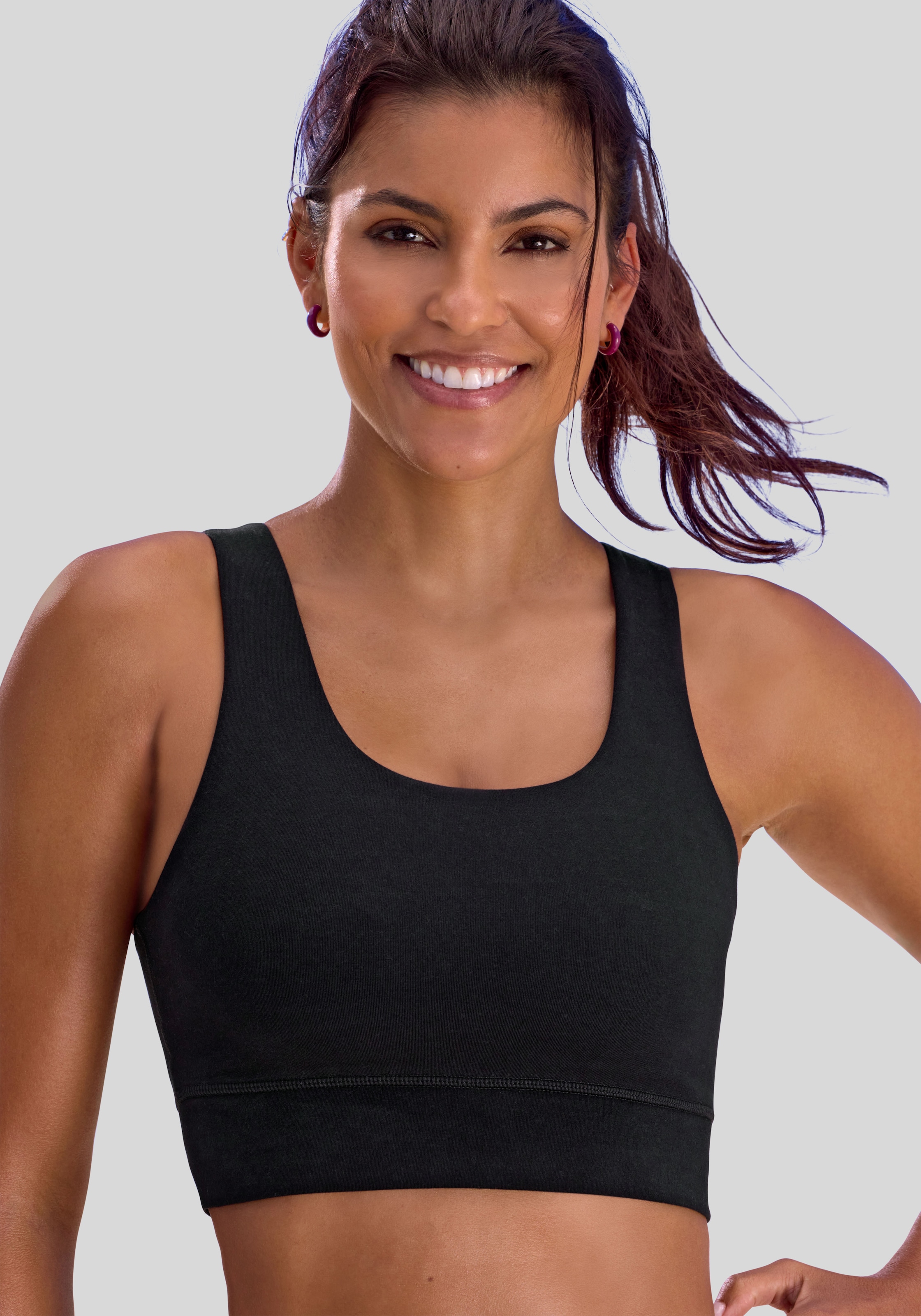 H.I.S Sport-Bustier ohne Bügel, mit Minimizer-Effekt