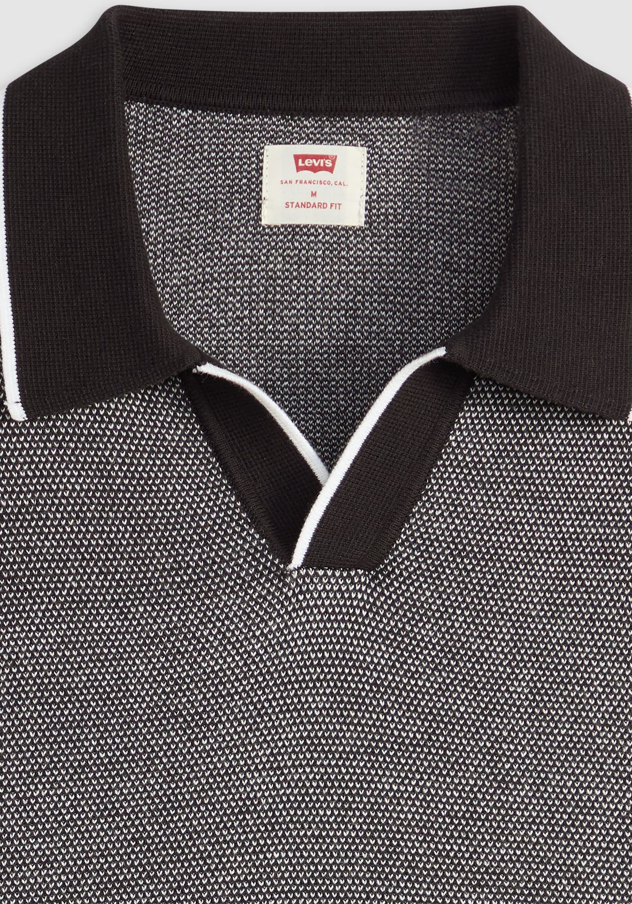 Levi's® Poloshirt »LV POLO SKIPPER KNIT MULTI-COLOR«, Kragen ohne Verschluss