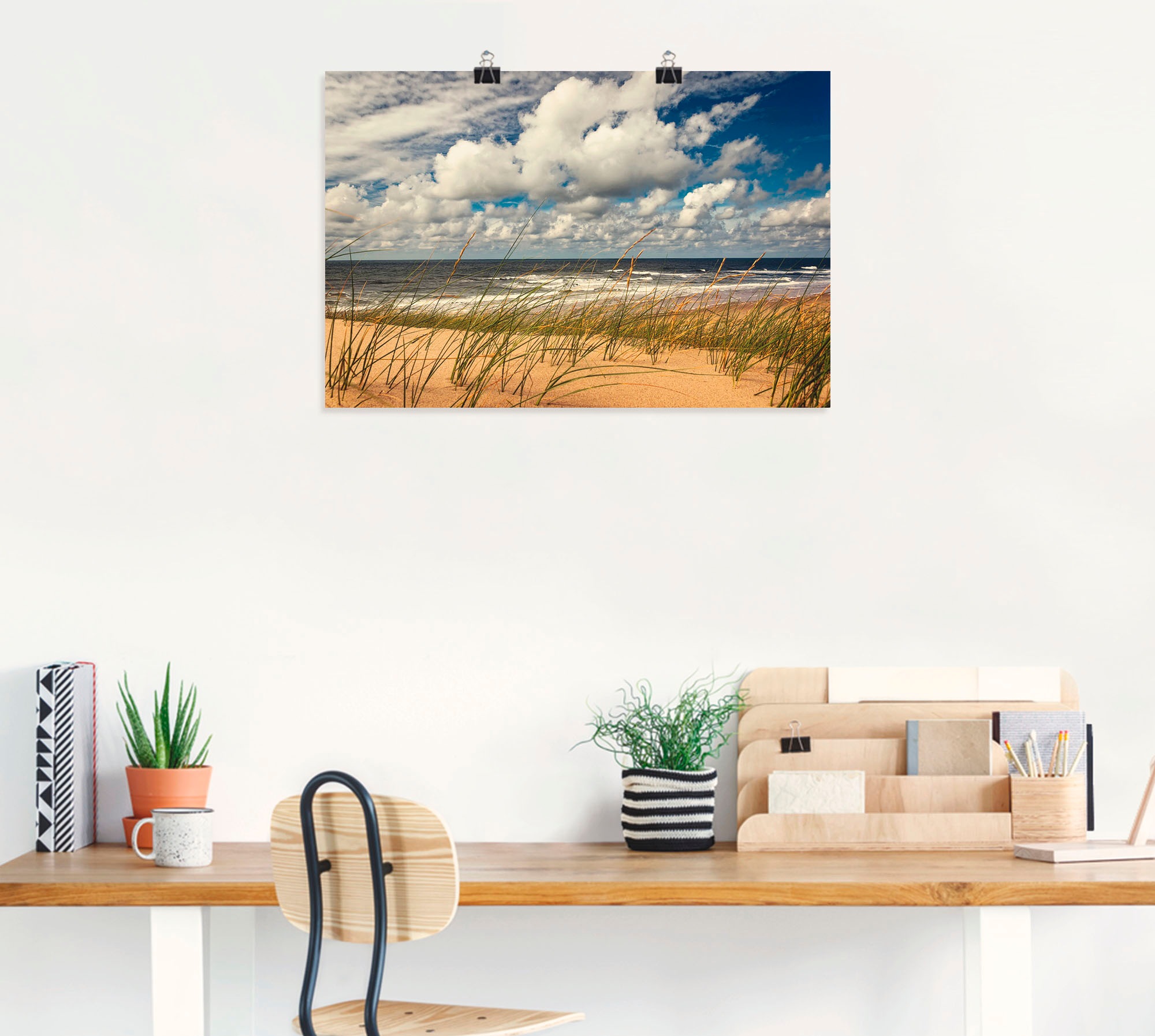 Artland Wandbild »Strand Paal 17 02«, Strand, (1 St.), als Alubild, Outdoorbild, Poster in verschied. Größen