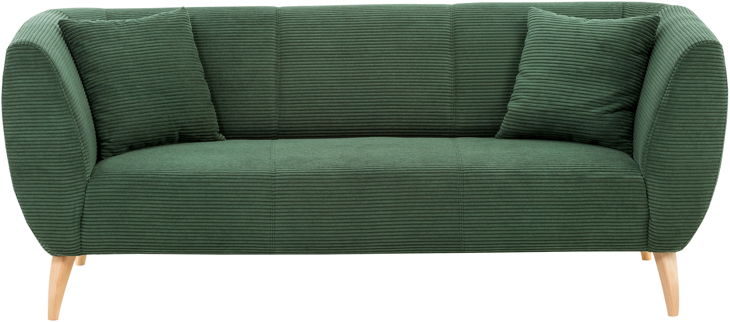 Home affaire 3-Sitzer zwei verschiedene Fußfarben wählbar