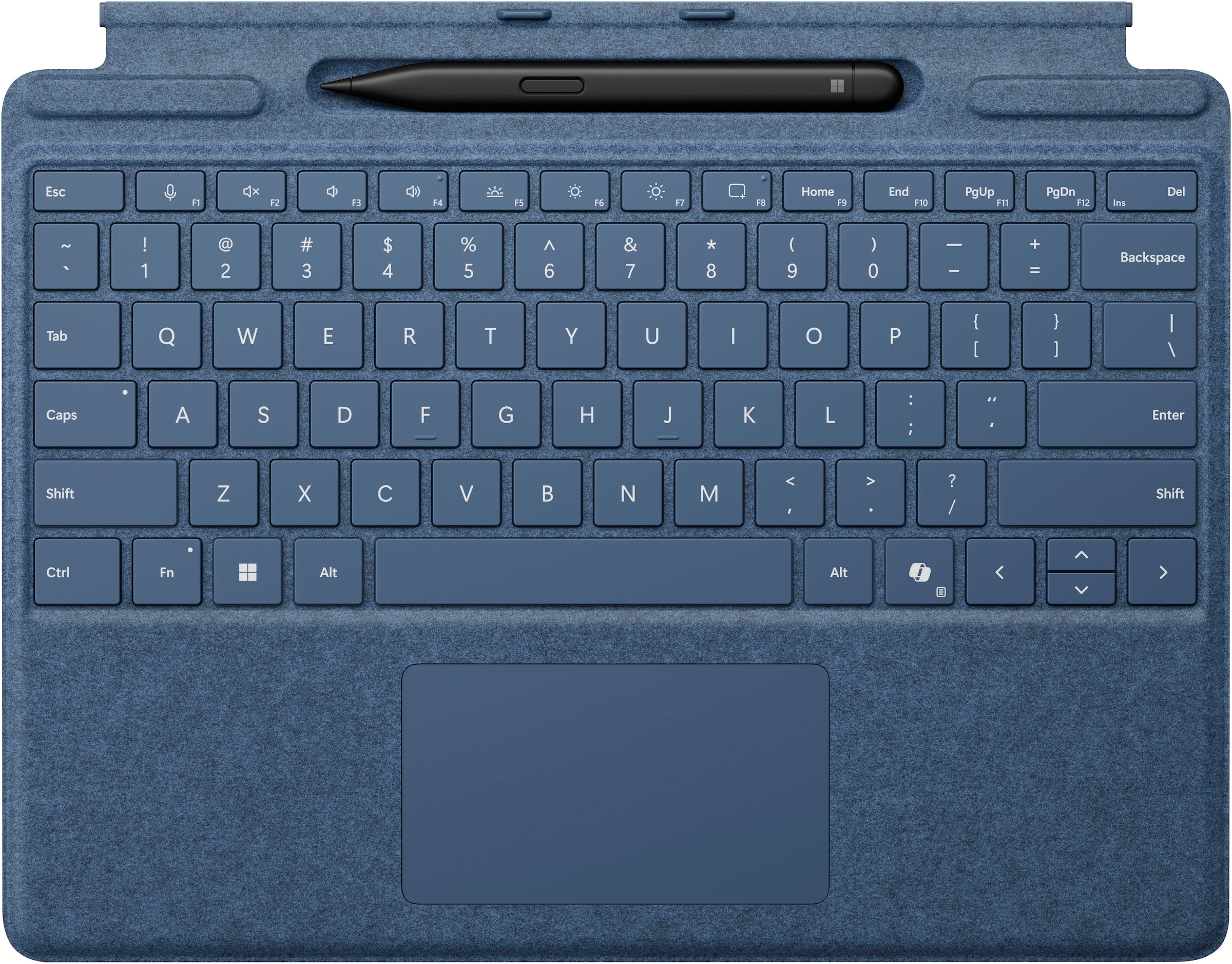 Microsoft Tastatur mit Touchpad »Surface Pro mit Slim Pen«, (Fn-Tasten-Touchpad), mit Slim Pen