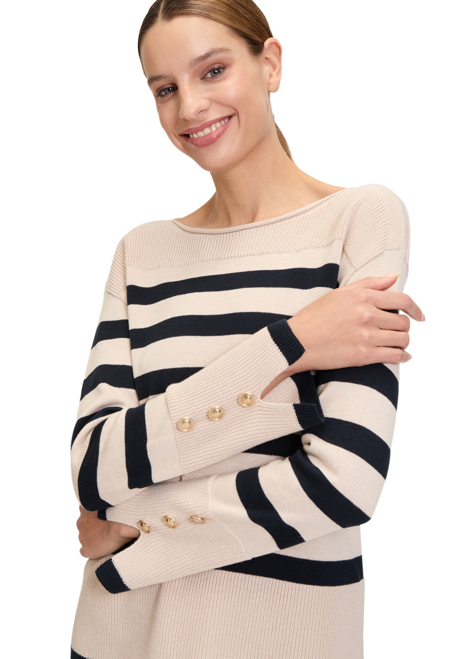 Betty Barclay Strickpullover »Strickpullover mit Streifen«