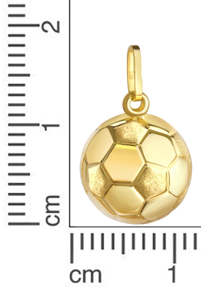 Firetti Kettenanhänger »Schmuck Geschenk Gold 375 Halsschmuck Anhänger Halskette Fußball«