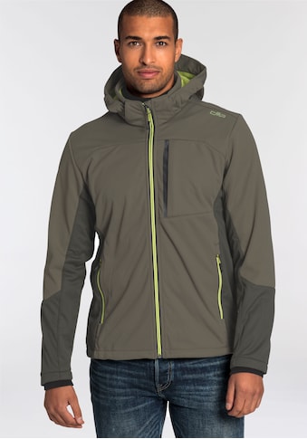 Outdoorjacke, mit Kapuze