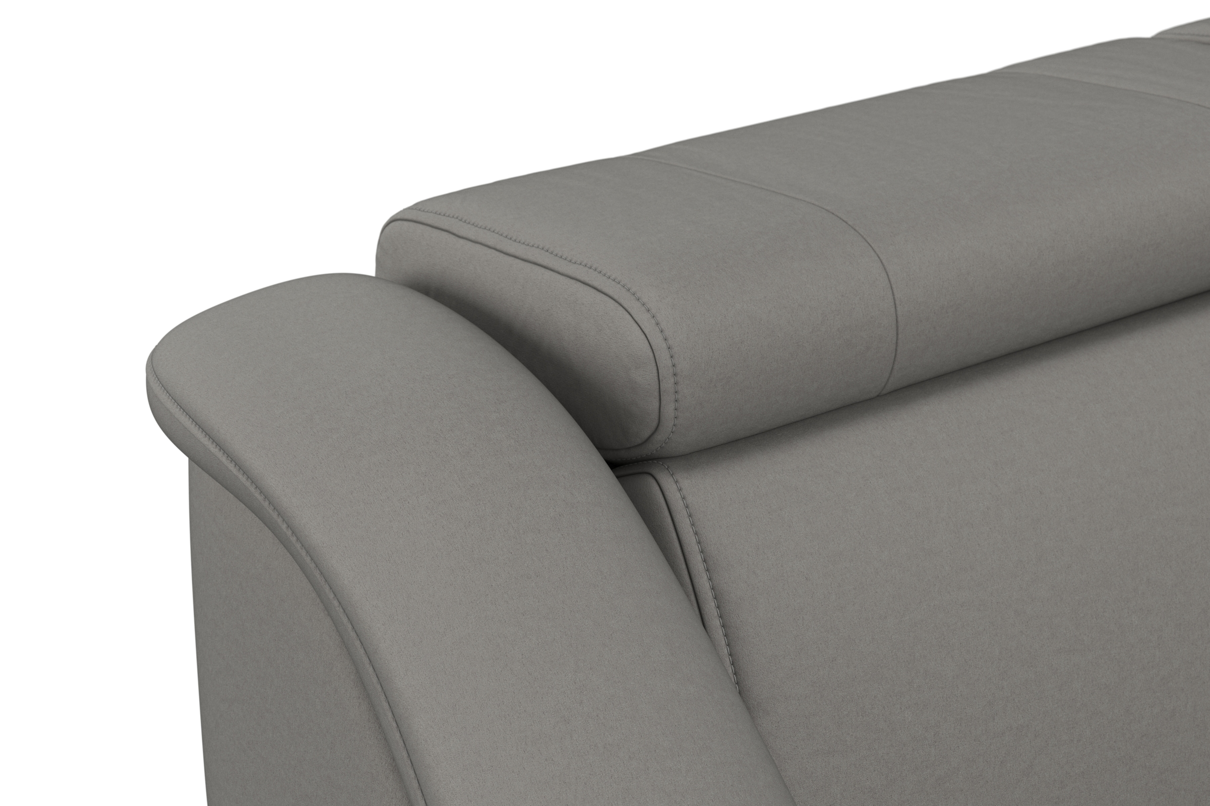 sit&more Ecksofa »Freetown L-Form« inklusive Kopfteilverstellung und komfortablem Federkern