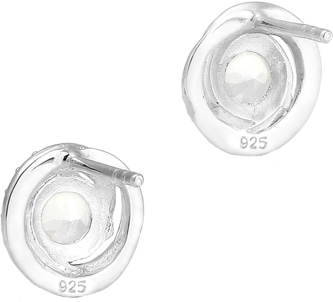 Elli Paar Ohrstecker »Schmuck Geschenk Silber 925 Ohrringe, 0309211818«, mit Glasstein