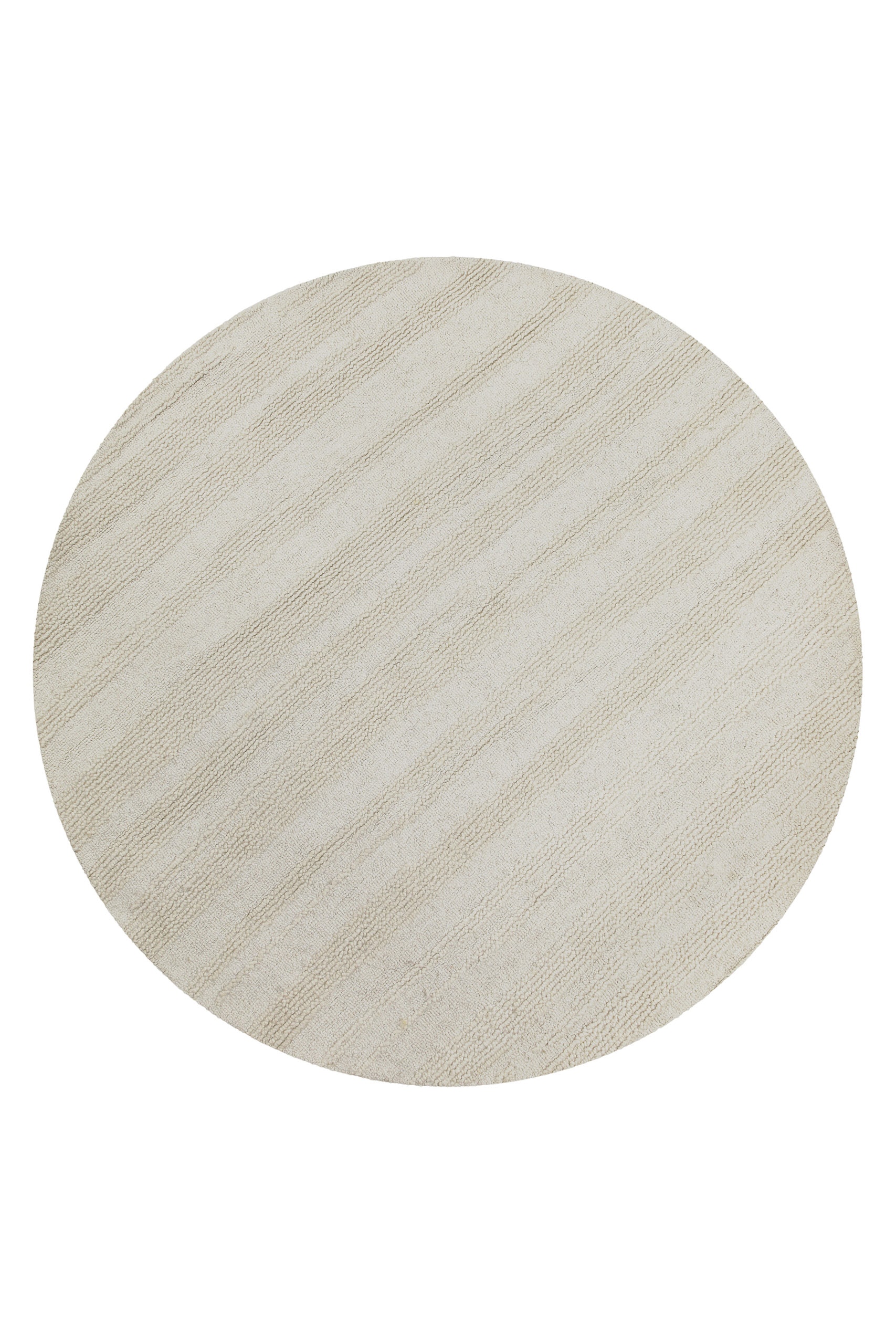 Wecon home Teppich »Hamptons TWENTYSEVEN«, rund, 15 mm Höhe, Kurzflor, Wohnzimmer, Schlafzimmer, elegant, robust, Linien-Muster
