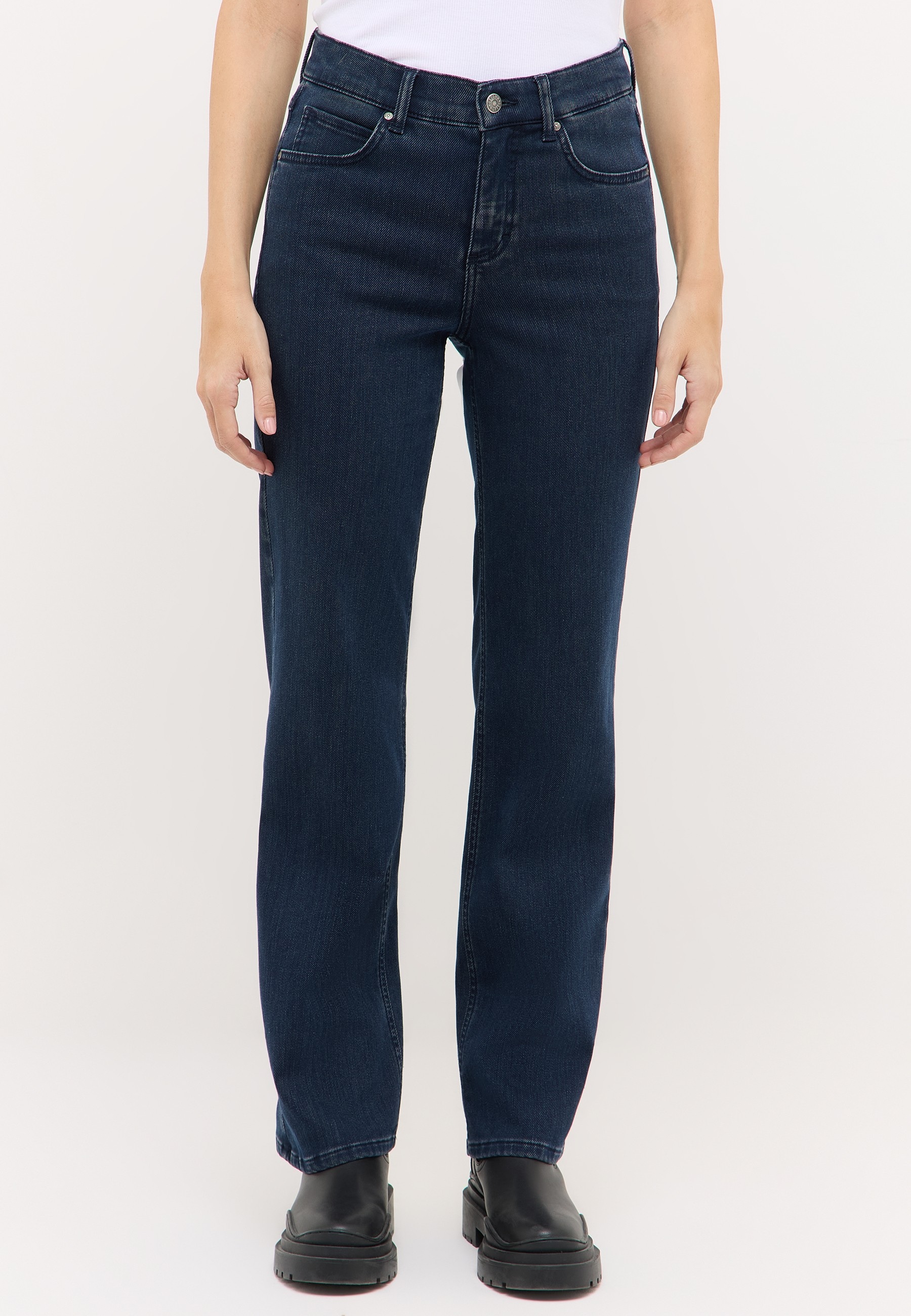 ANGELS 5-Pocket-Jeans Wide Leg, Stretch