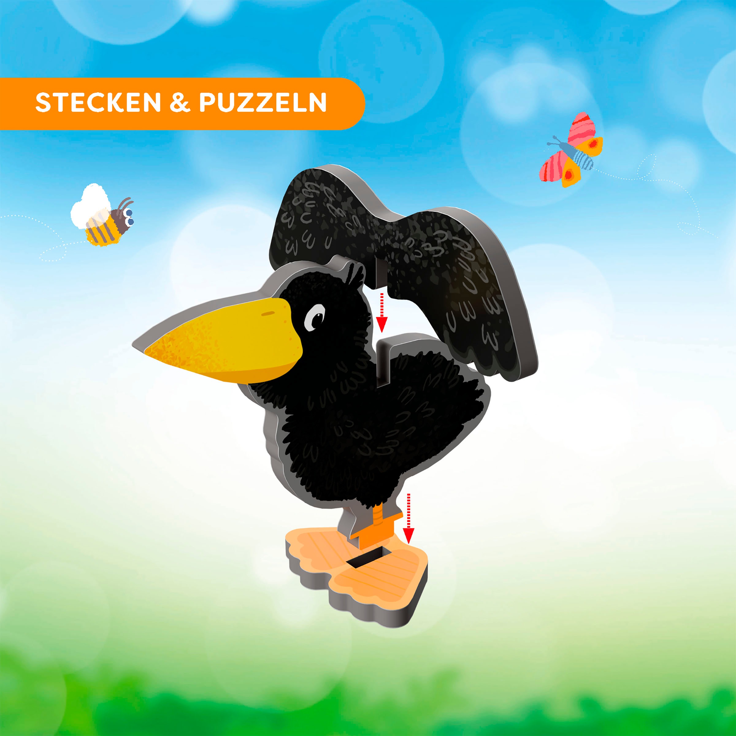 Haba Puzzle »3D Spielwelt Obstgarten«