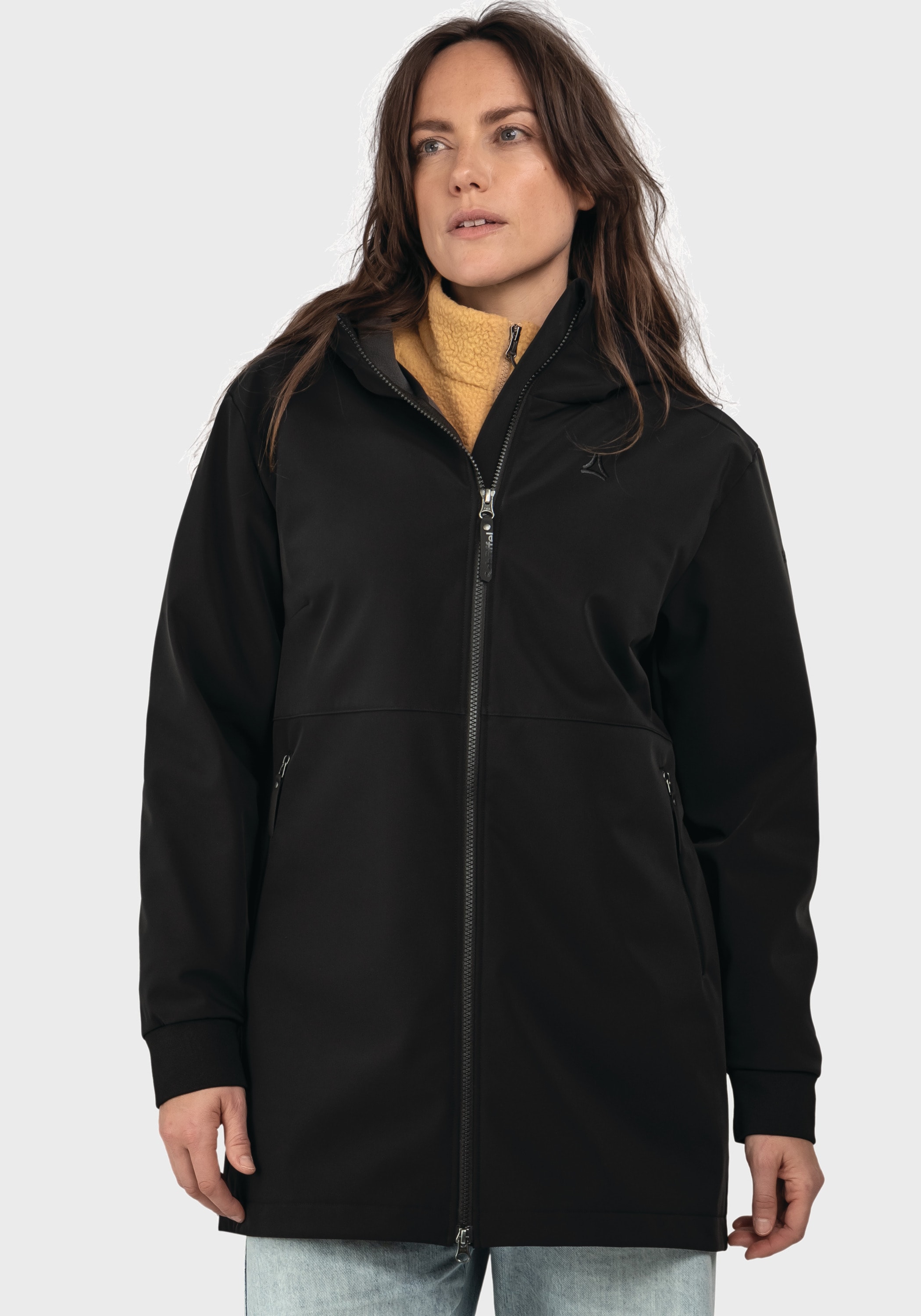 Schöffel Outdoorjacke »Urban Softshell Jk Style Suavio WMS«, mit Kapuze