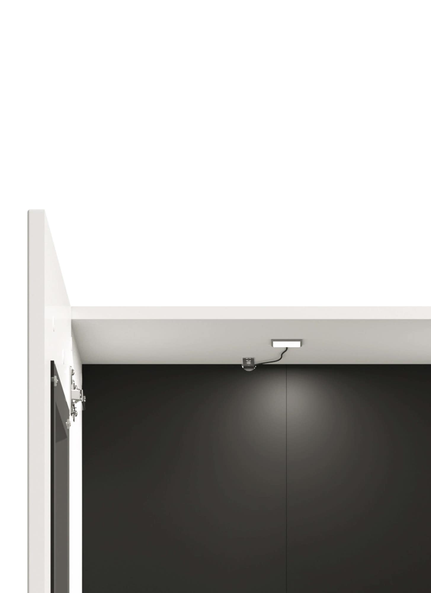 Home affaire LED Schrankinnenraumbeleuchtung »Spot light, Strahler Set, Unterbauleuchte, Dekolicht« LED-Board Warmweiß LED fest integriert, Warmweiß, LED Licht, LED light, Netzteil