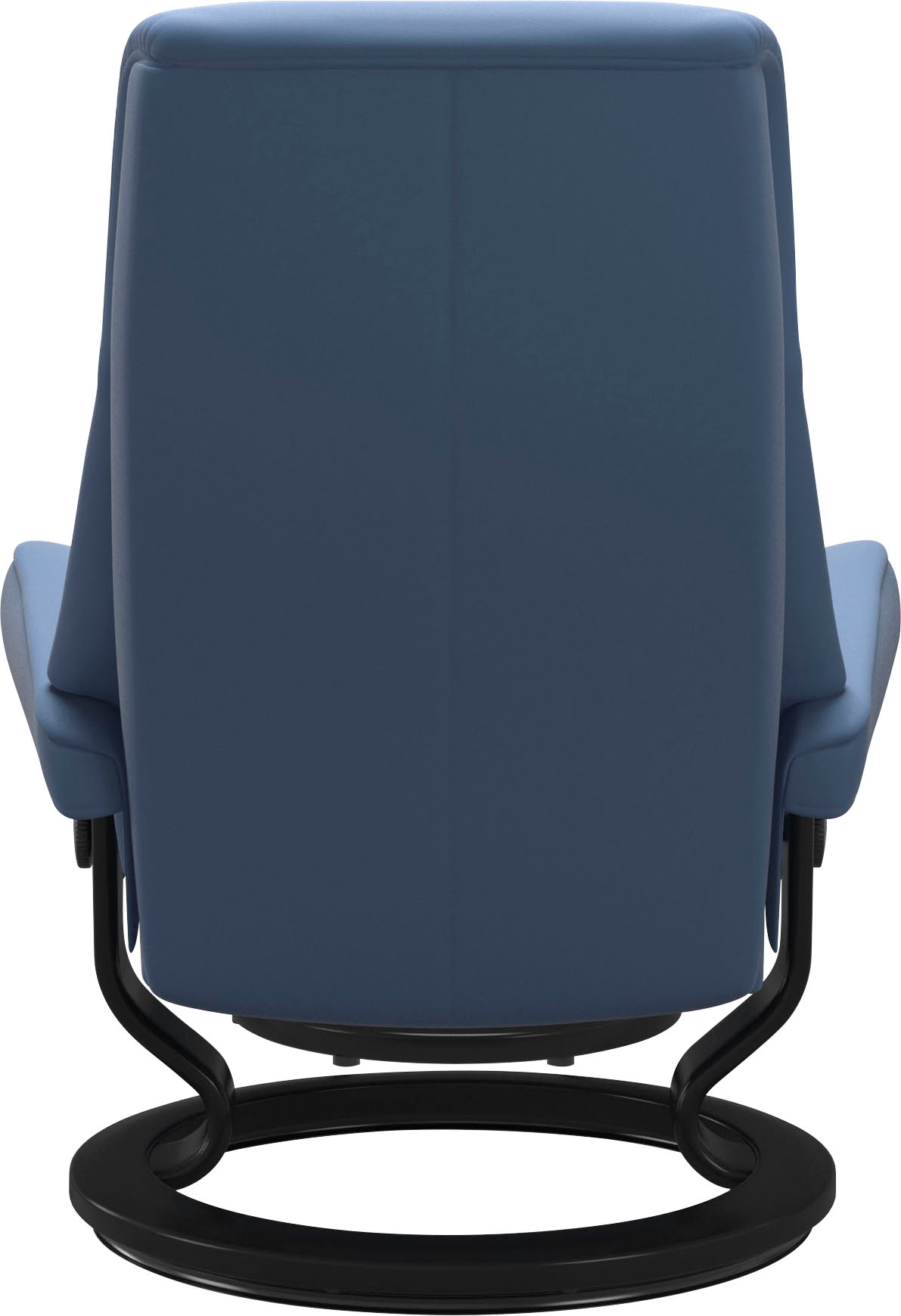 Stressless® Relaxsessel »View«, (Set, Relaxsessel mit Hocker), mit Classic Base, Größe S,Gestell Schwarz