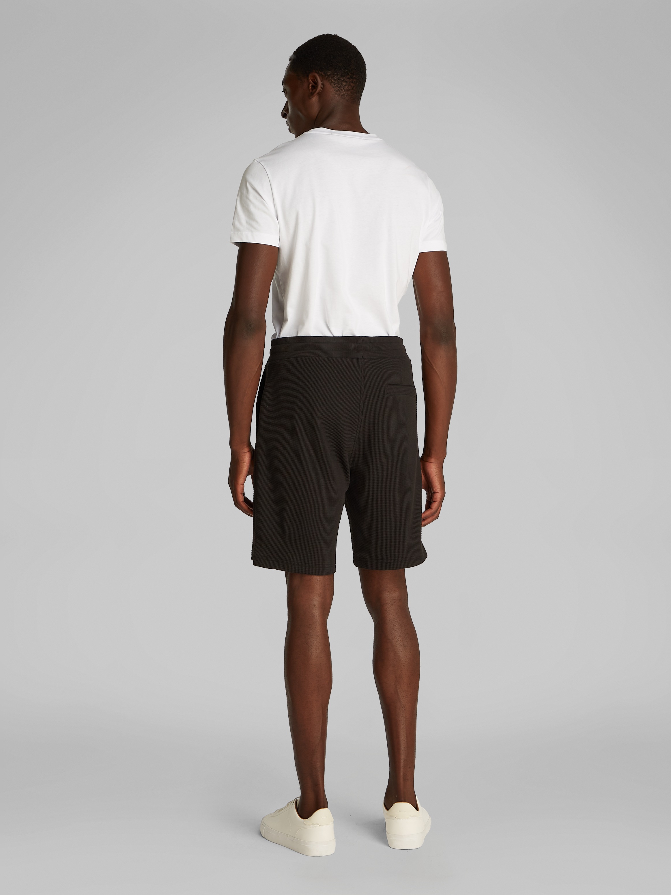 Calvin Klein Jeans Shorts »CHUNKY WAFFLE SHORT«, mit Waffelstruktur
