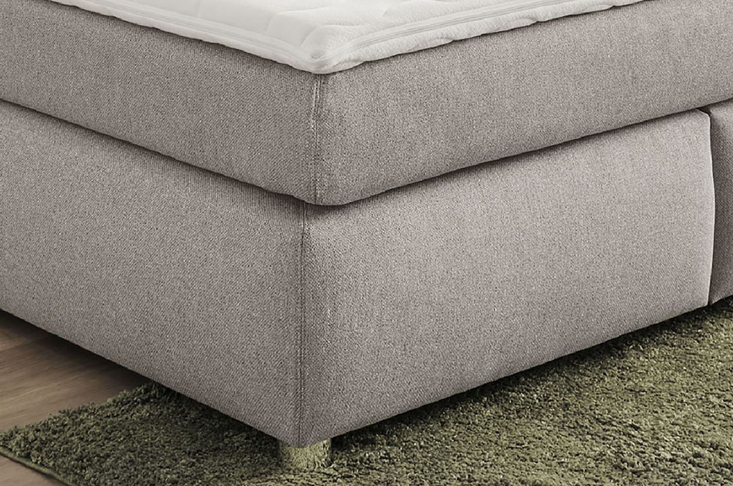 Jockenhöfer Gruppe Boxspringbett »"Carla", OTTOs Choice! Topseller, wahlweise mit oder ohne Bettkasten«, inkl. 4 Kissen, erhältlich in den Breiten 160 & 180cm
