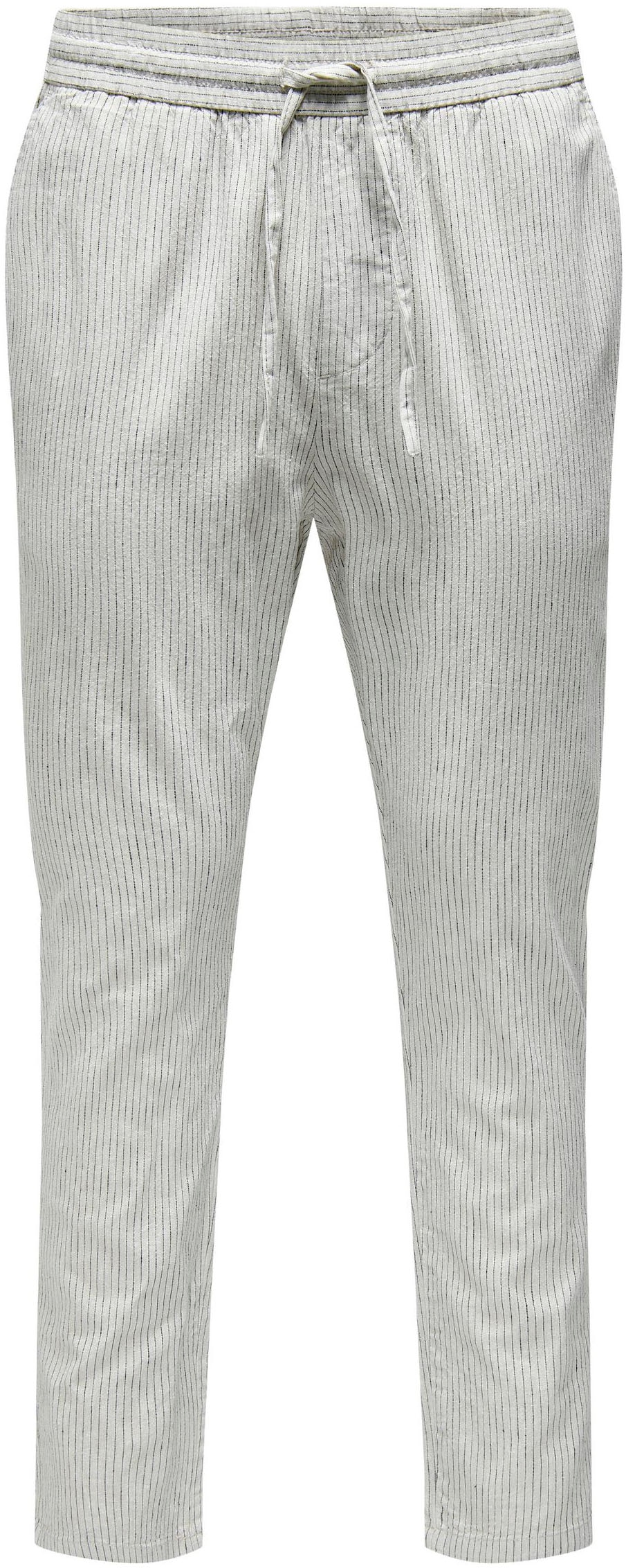 ONLY & SONS Stoffhose »ONSLINUS CROP LIFE 0006 LIN MIX PNT NOOS« bei ♕